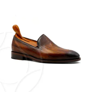 LIOR Premium Loafer Crafted in Hand Patina Leather