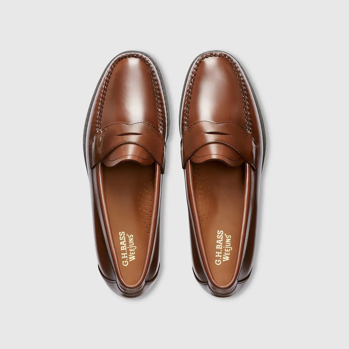 Logan Weejuns in Brown