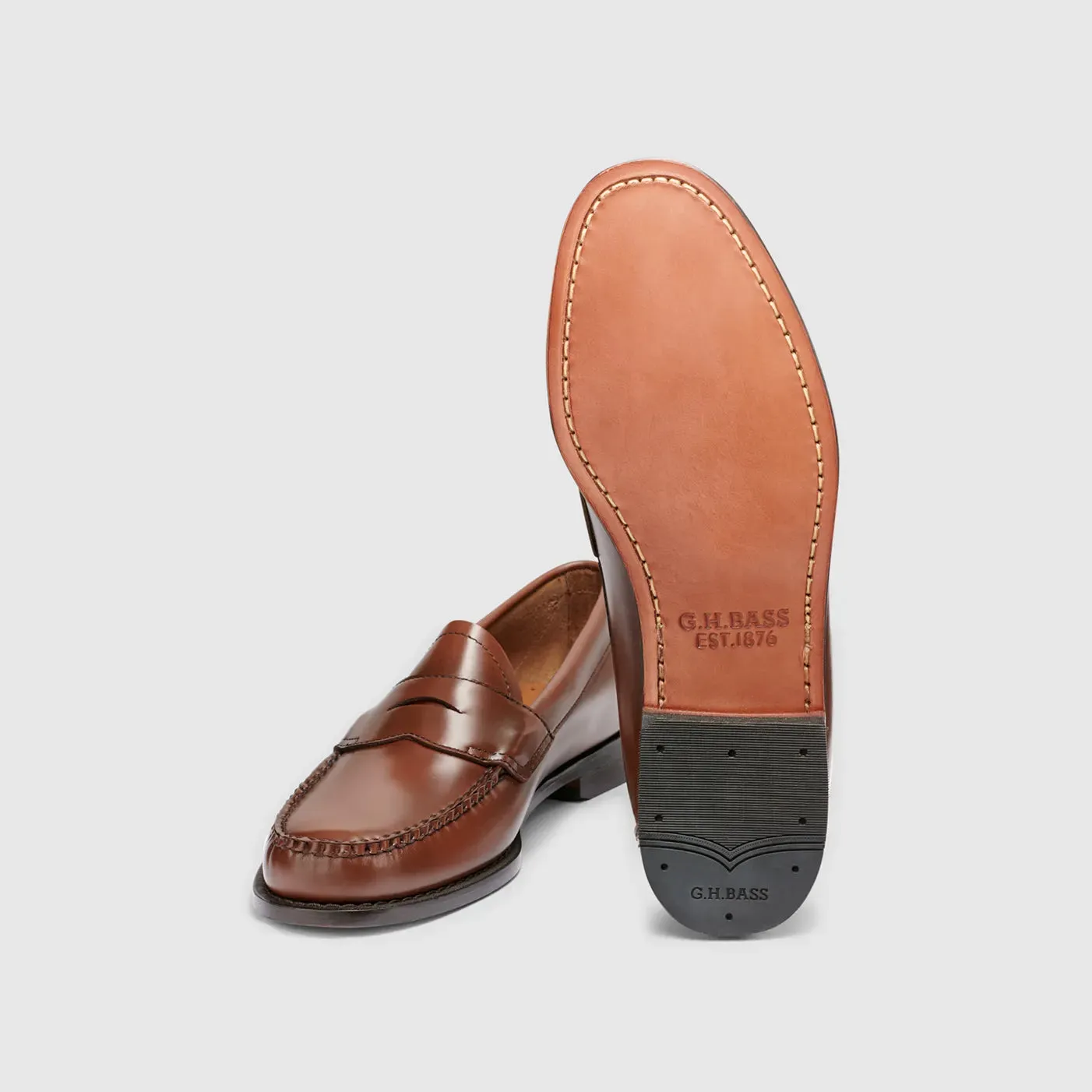 Logan Weejuns in Brown