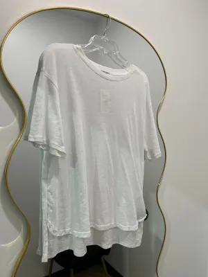 Lola Sheer Side Slit Tee by Project Social T