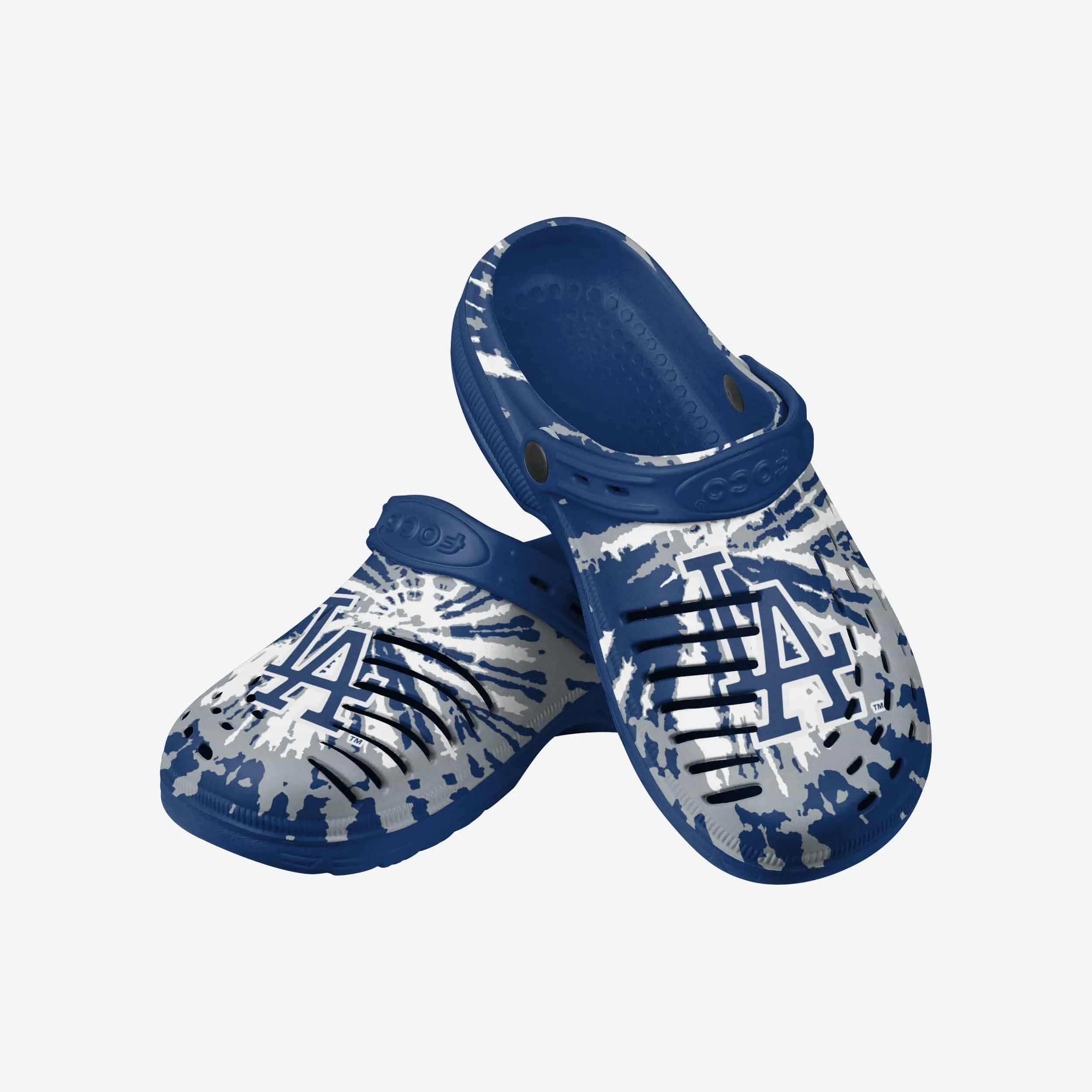 Los Angeles Dodgers Tie-Dye Clog With Strap