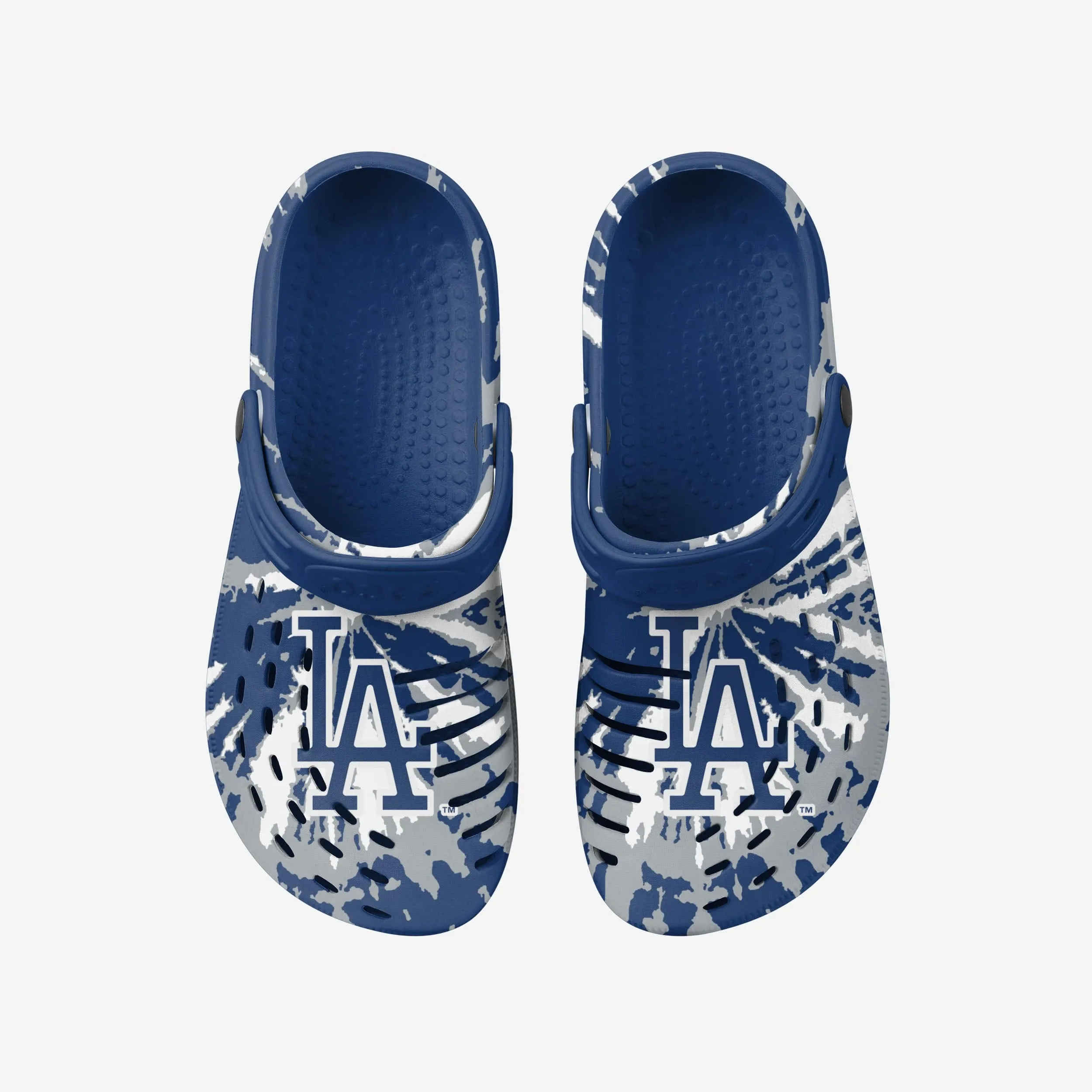 Los Angeles Dodgers Tie-Dye Clog With Strap