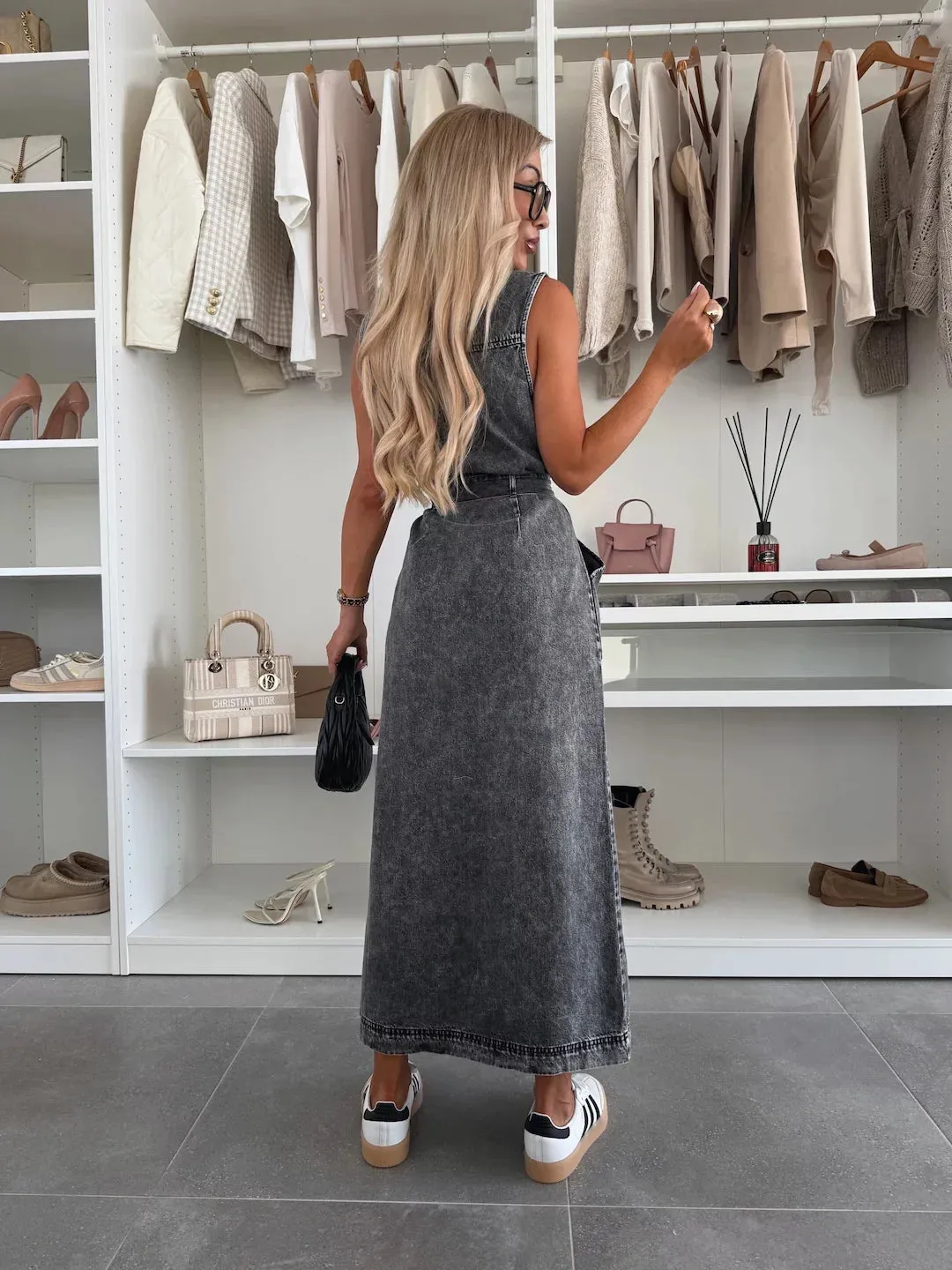Louisa™ | Maxi Denim Dress