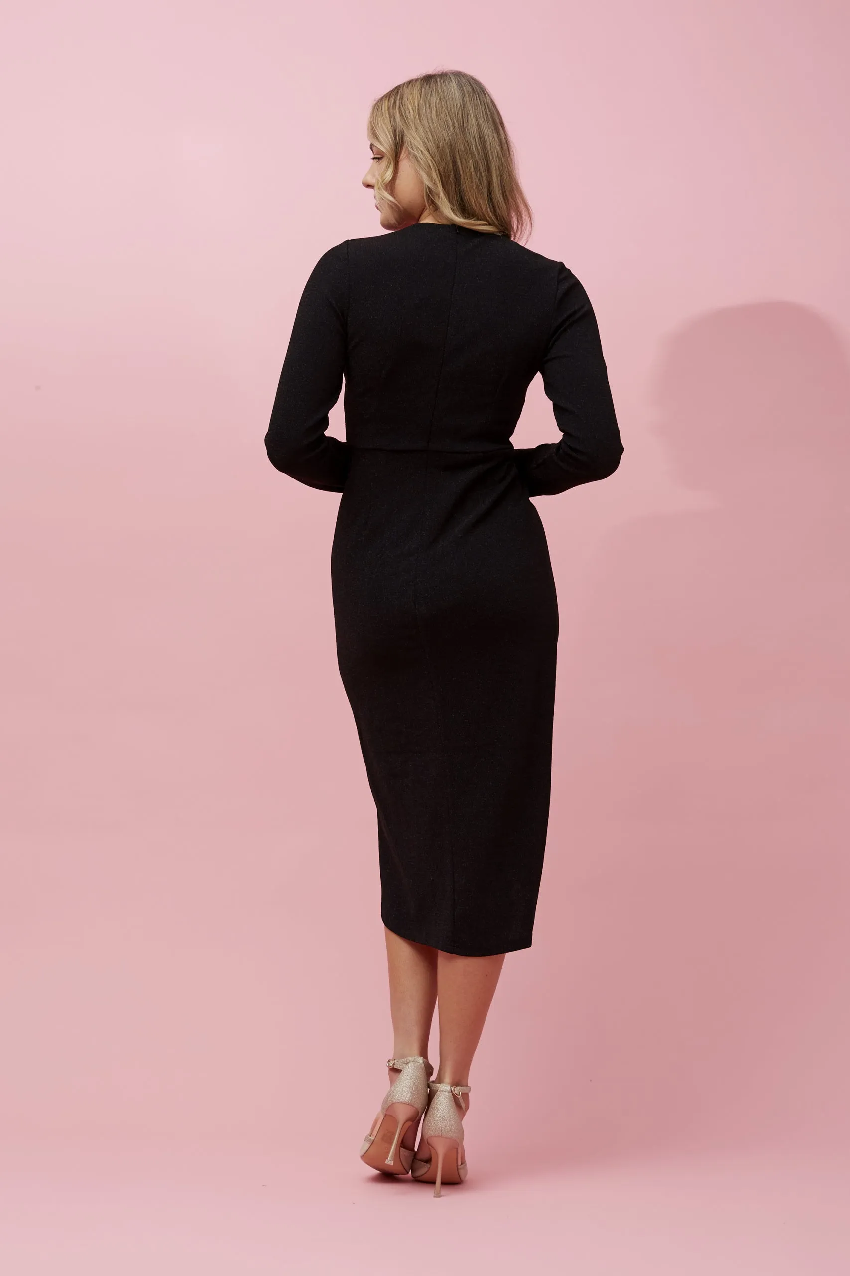 l/s crossover dress (d511334)