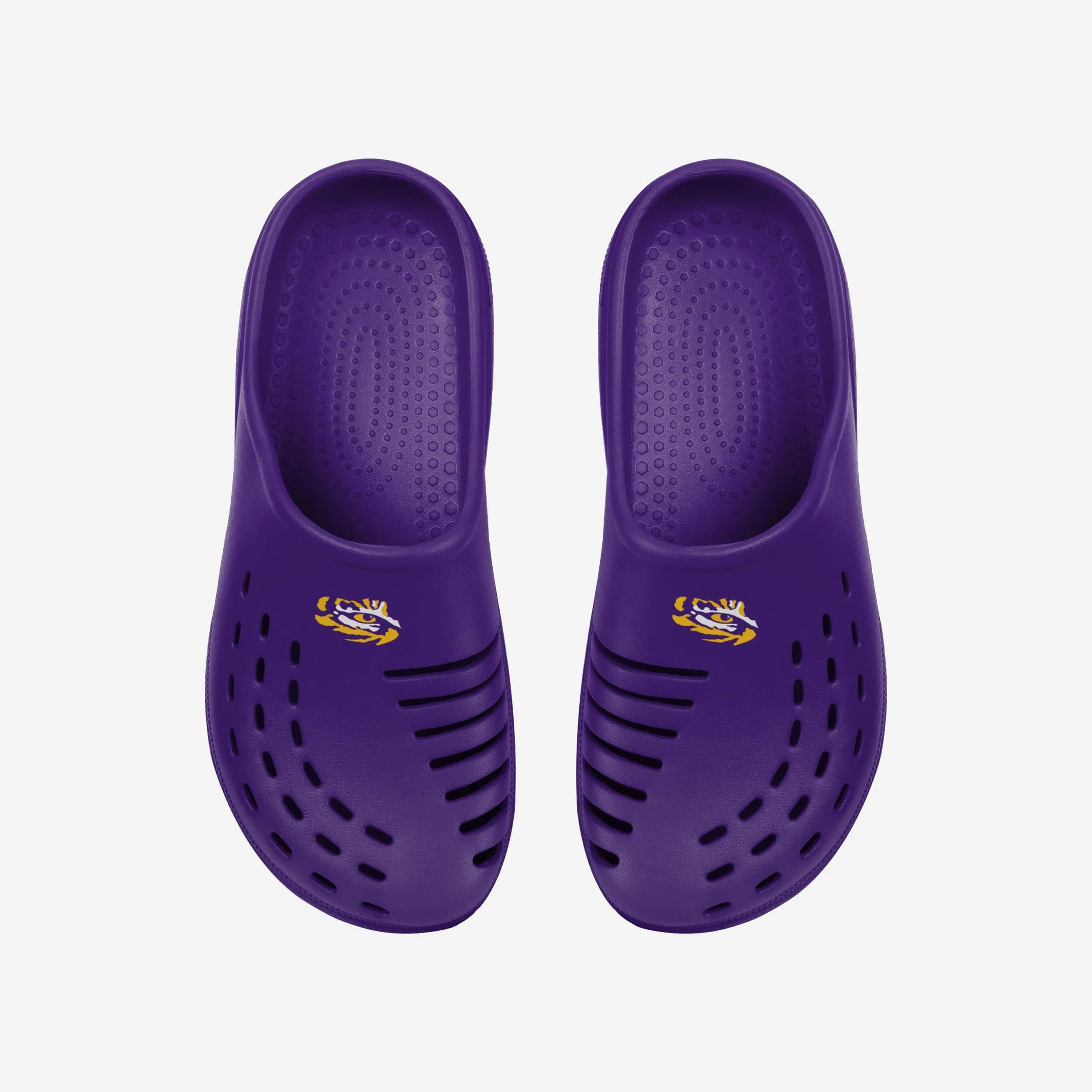 LSU Tigers Mens Solid Clog