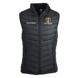 Luke Berger Racing - Puffer Vest Personalised