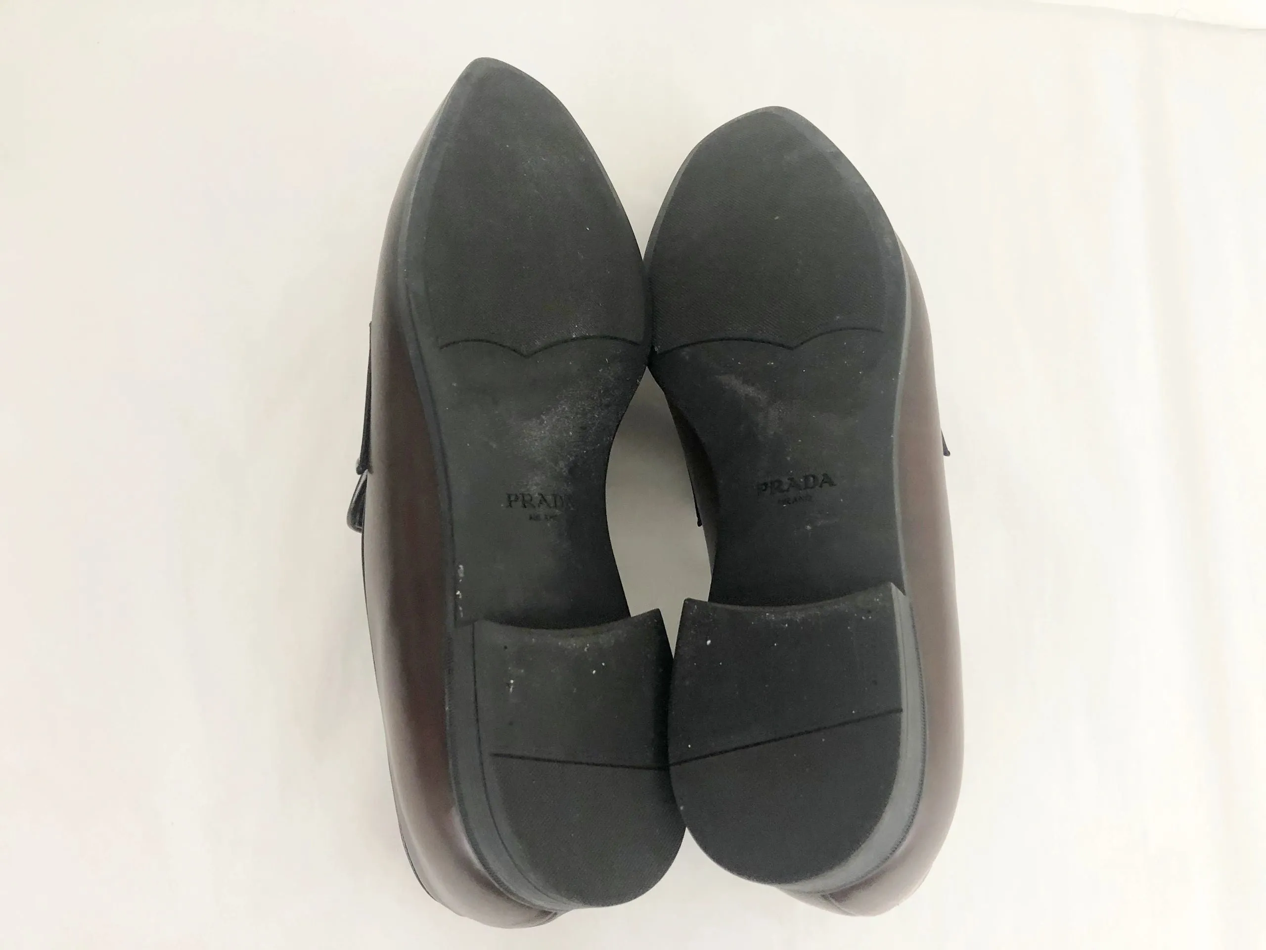 Men's Prada Leather Loafer Size 10.5 Us