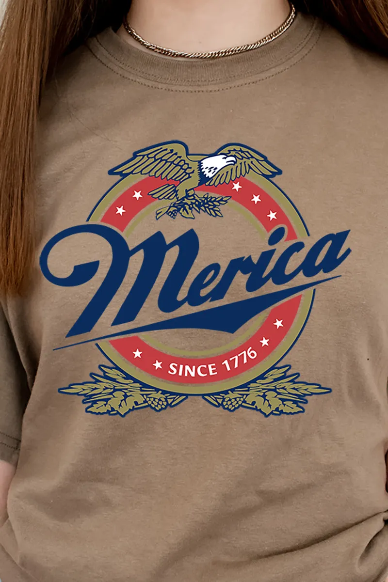 Merica Short Sleeve Relaxed Fit T-Shirt