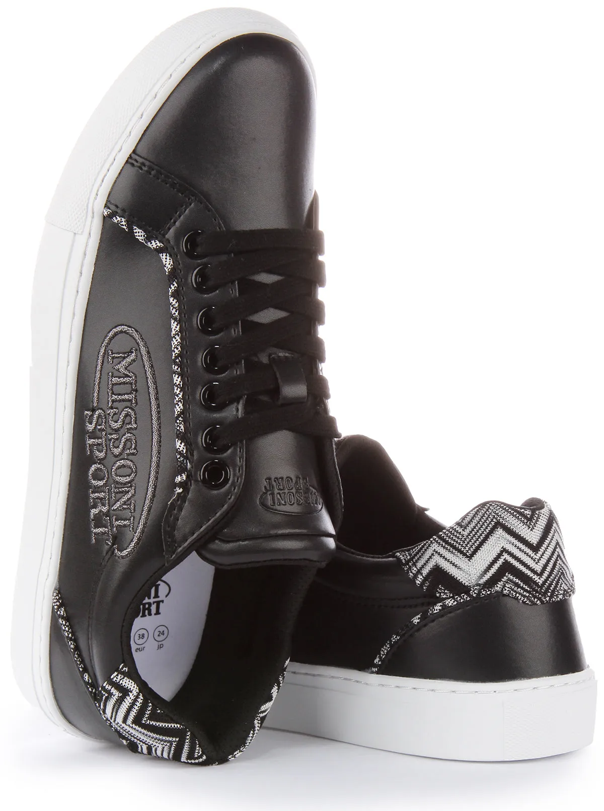 Missoni Shmistac In Black Trainers