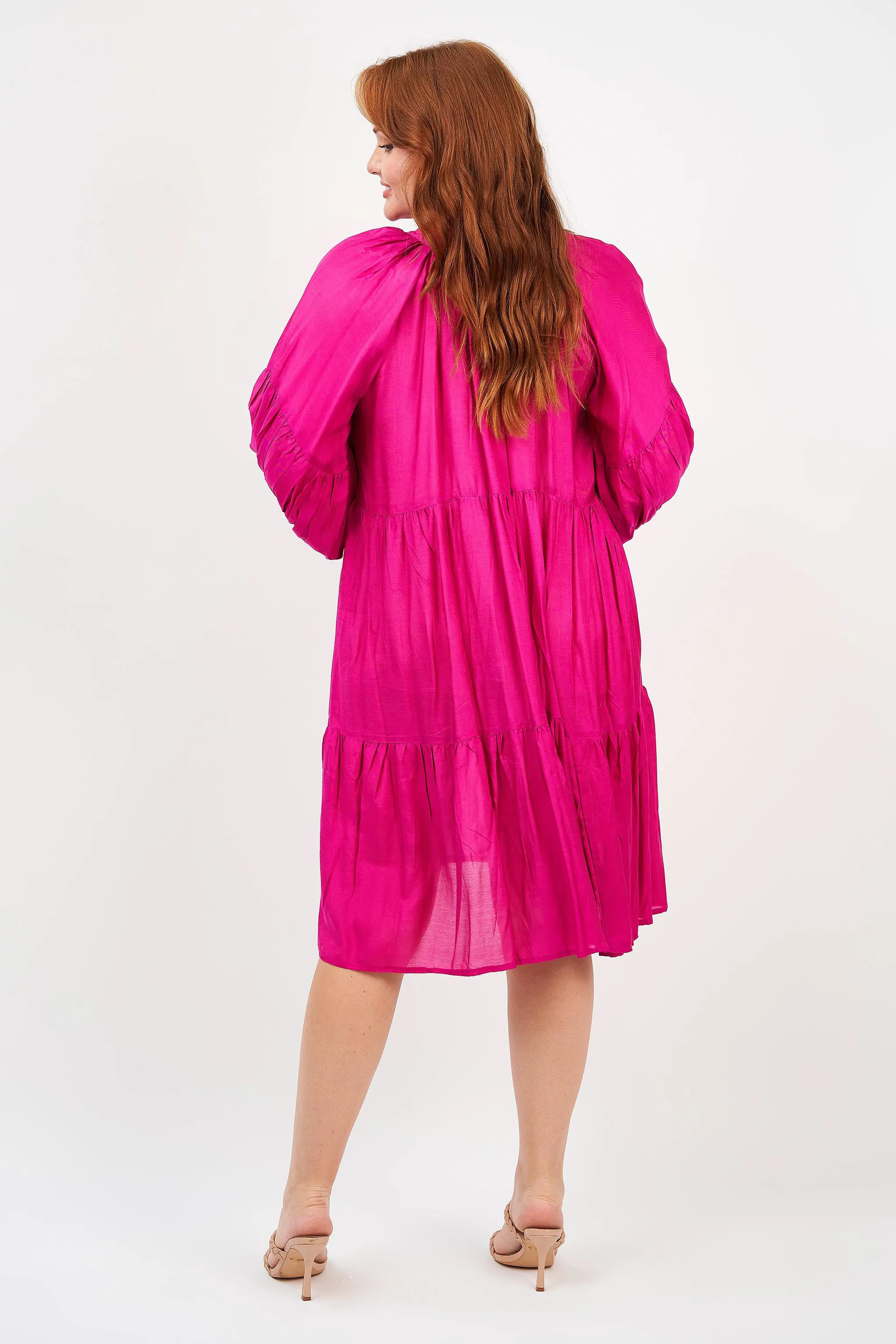 Molly Dress Hot Pink (Outlet - Final Sale Product)