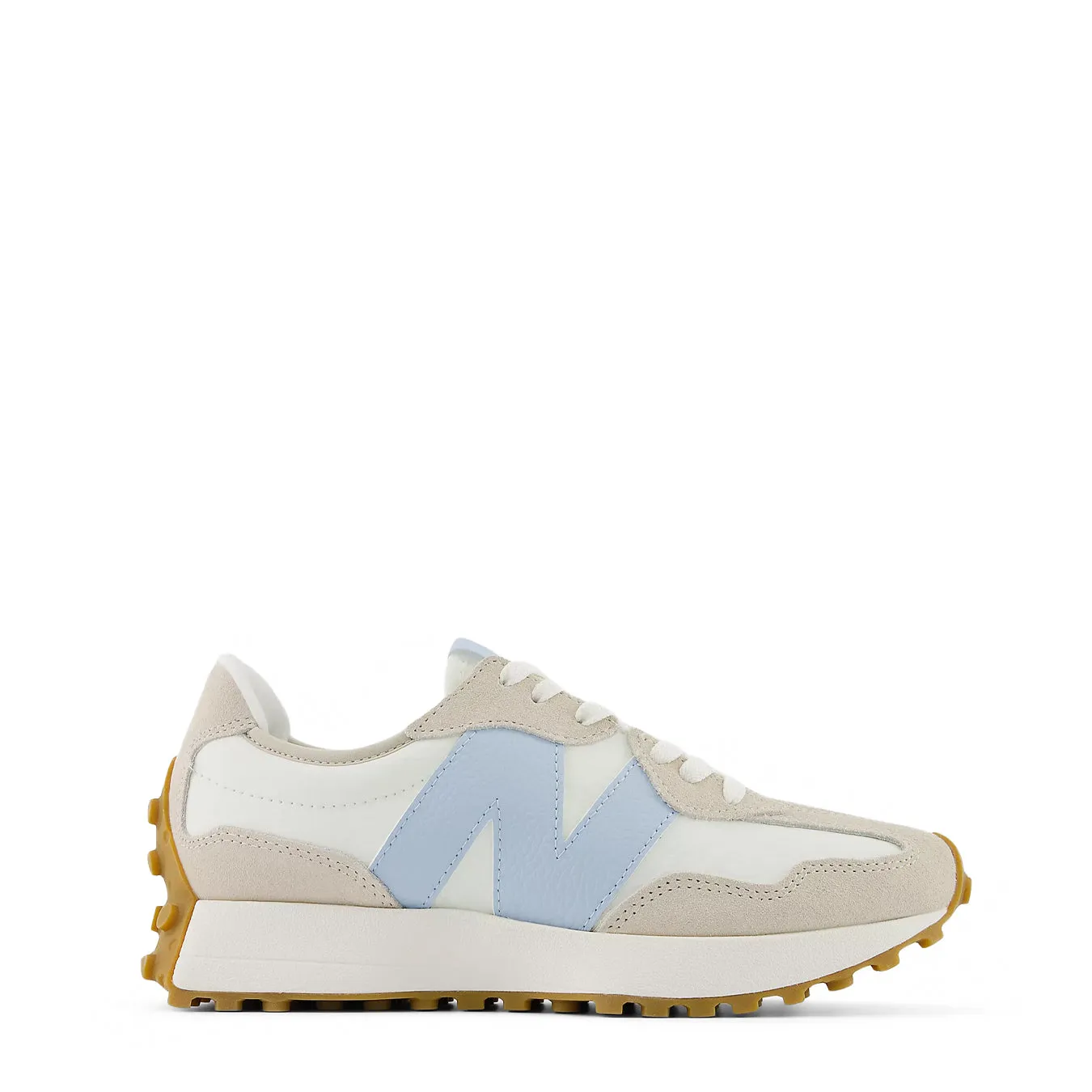 New Balance Womens 327 Trainer Timberwolf / Sea Salt / Light Chrome Blue