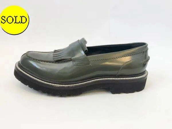 NEW Brunello Cucinelli Lug Sole Loafer Size 40 It (10 Us)