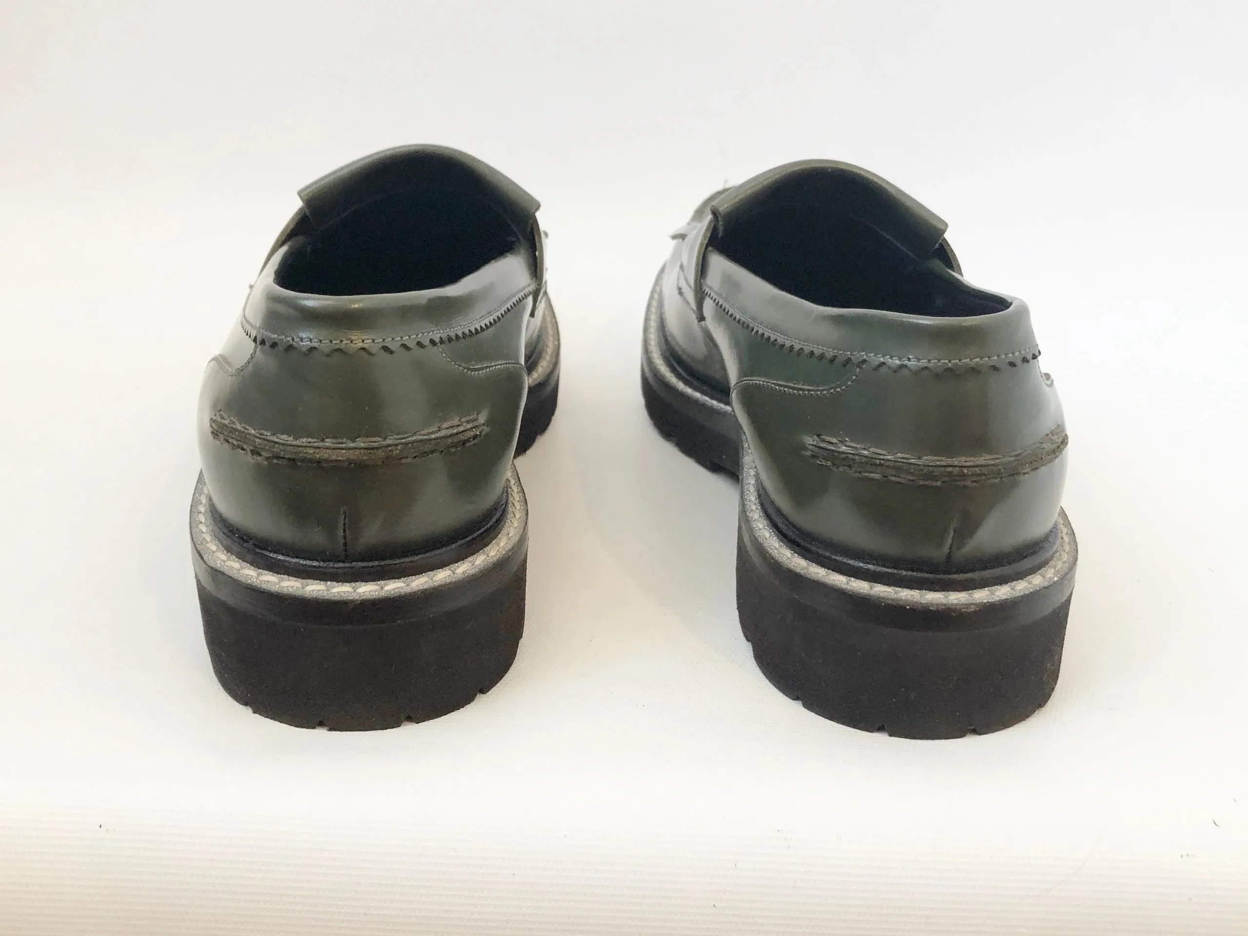 NEW Brunello Cucinelli Lug Sole Loafer Size 40 It (10 Us)