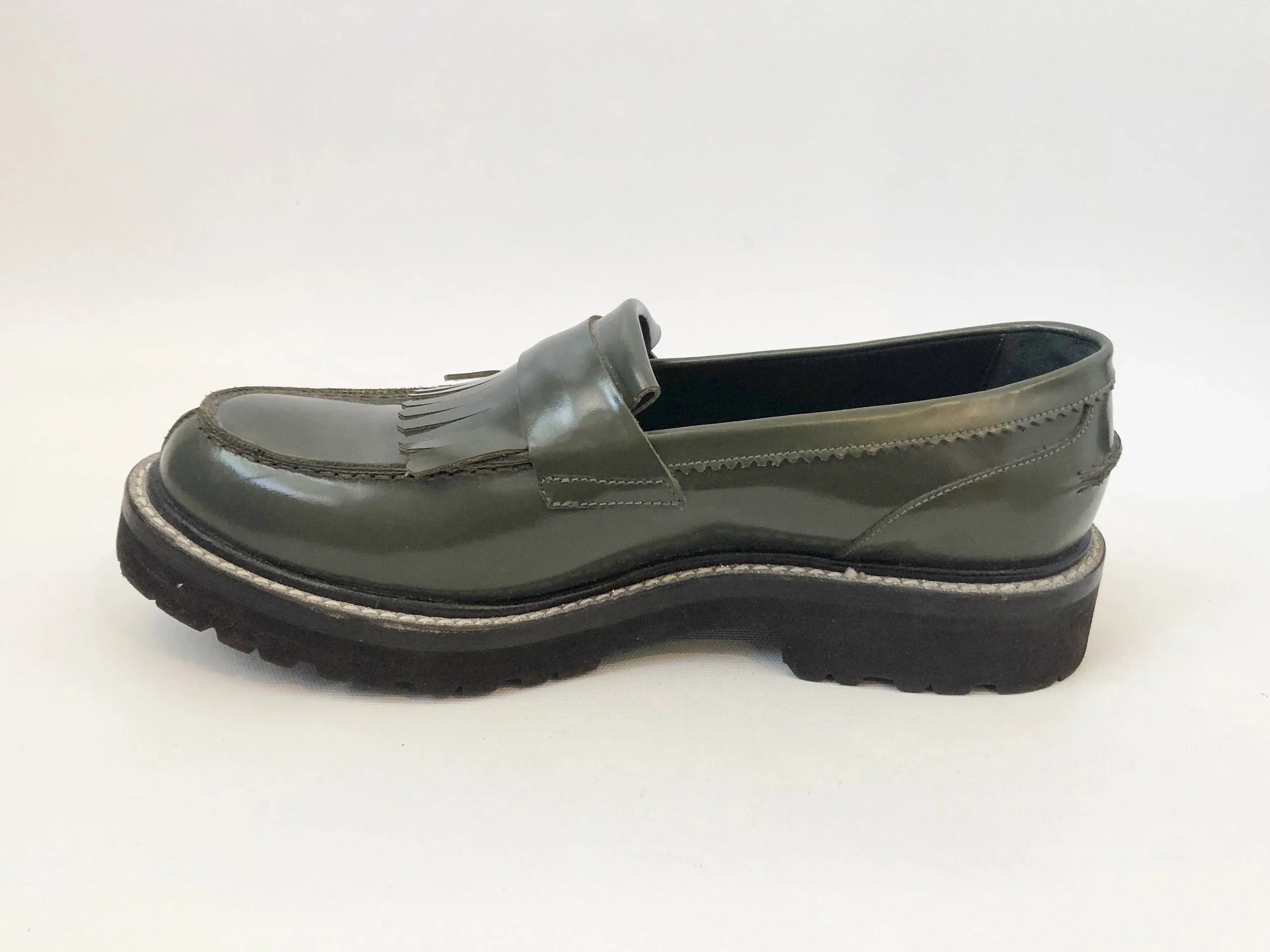 NEW Brunello Cucinelli Lug Sole Loafer Size 40 It (10 Us)