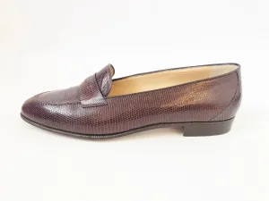NEW Gucci Embossed Leather Loafer Size 39 It (9 Us)