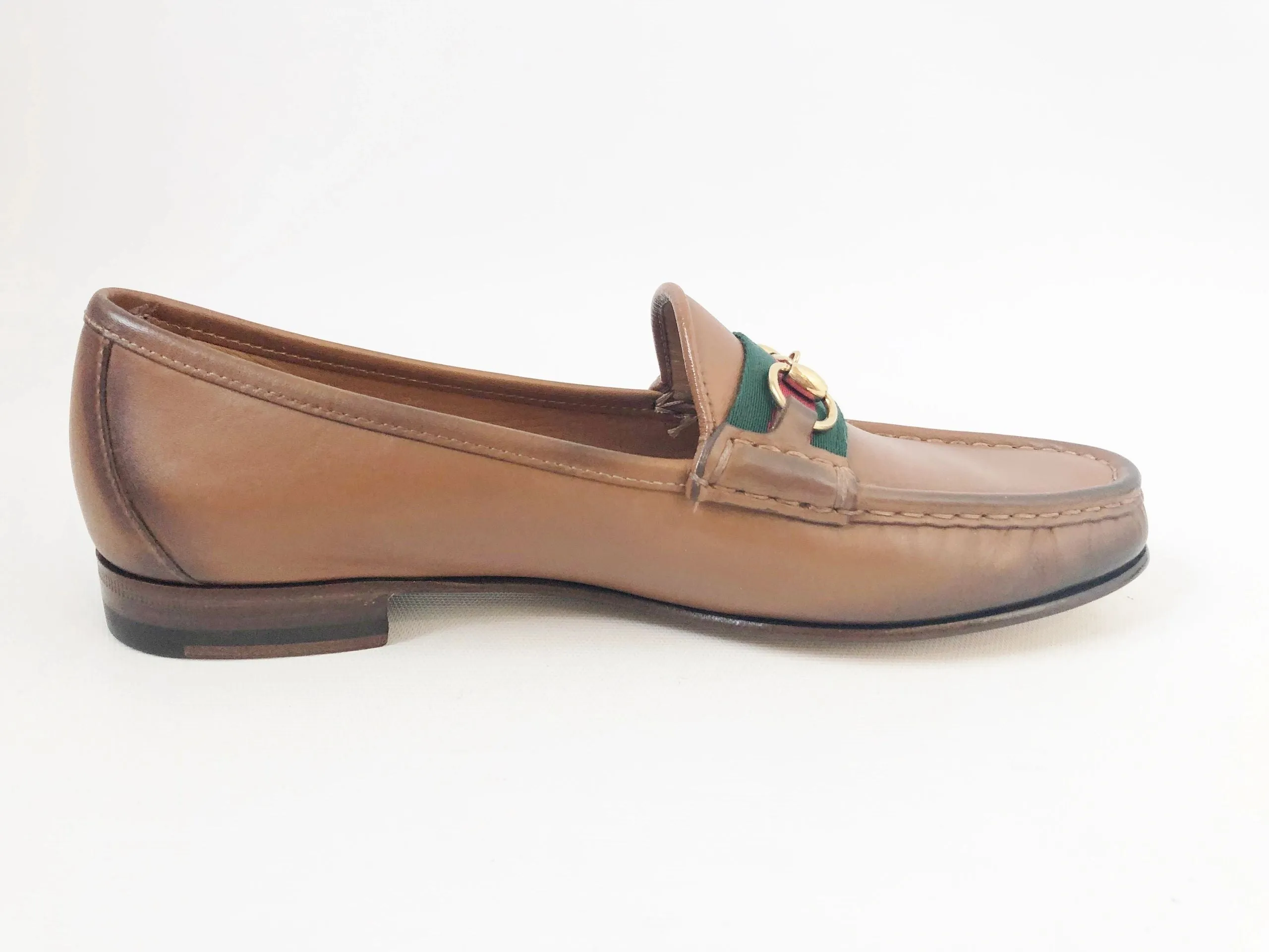 NEW Gucci Web Loafer Size 39 It (9 Us)