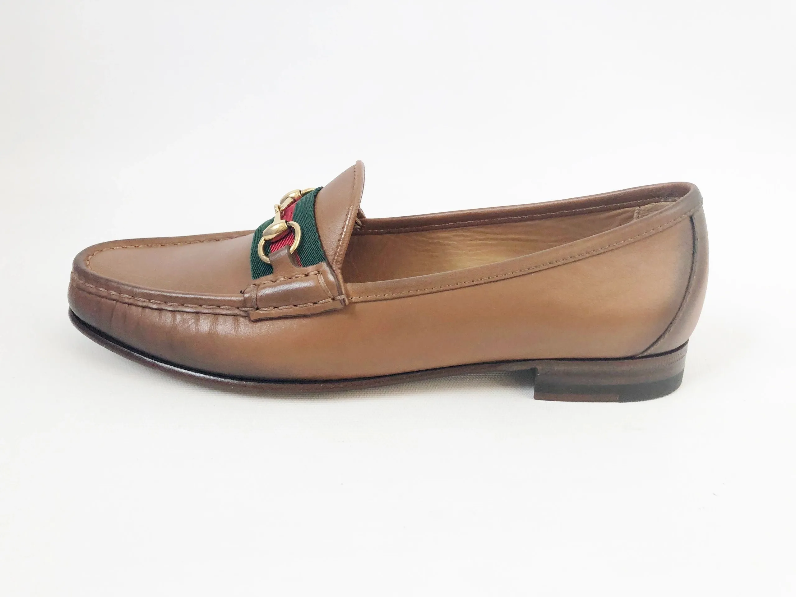 NEW Gucci Web Loafer Size 39 It (9 Us)