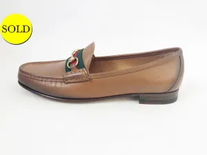NEW Gucci Web Loafer Size 39 It (9 Us)