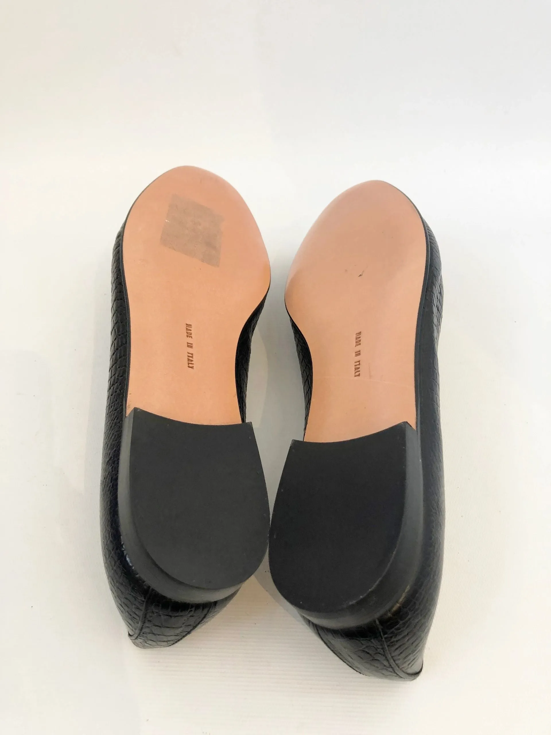 NEW Salvatore Ferragamo Embossed Gancini Loafer Size 8 C