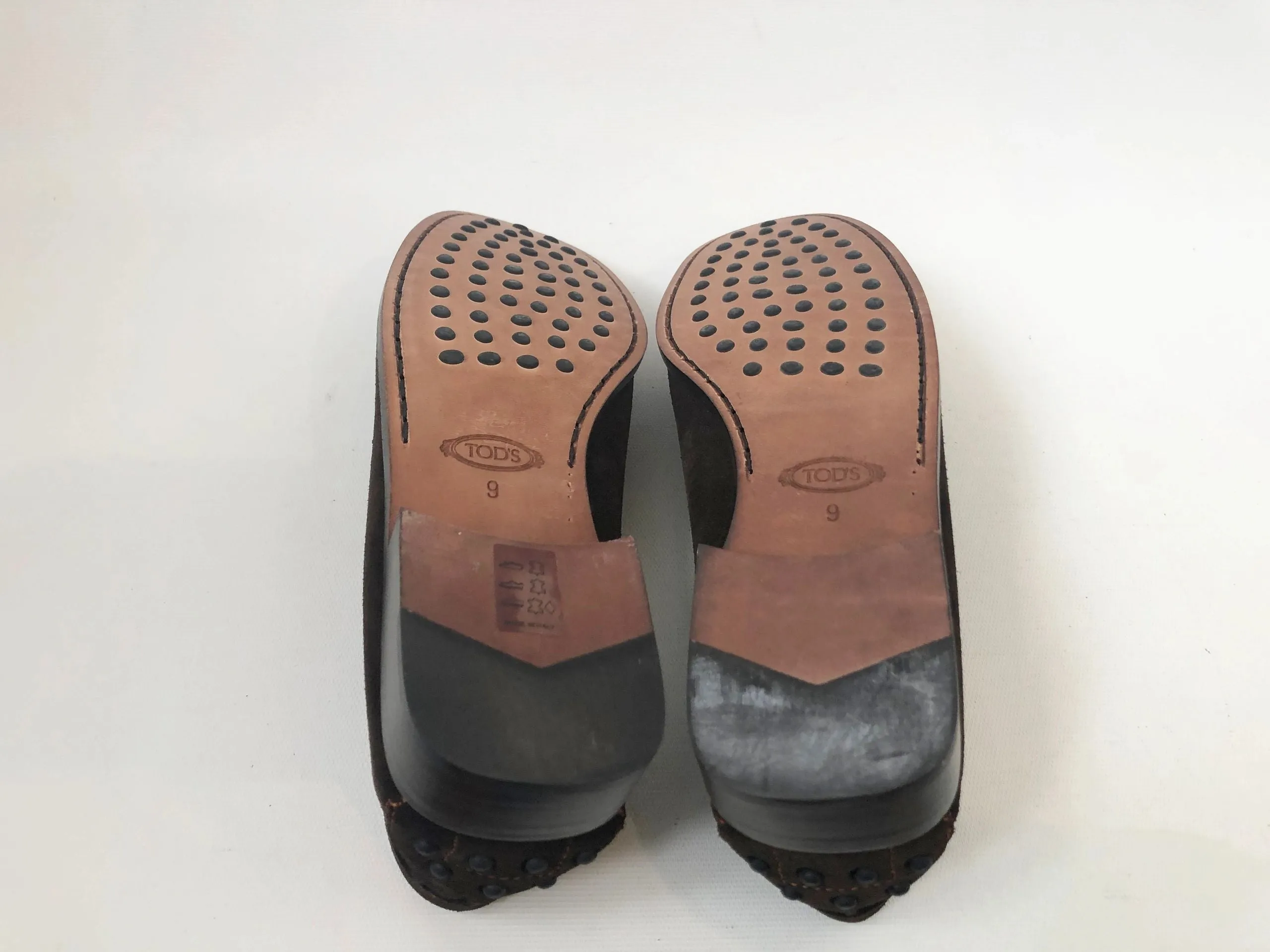 NEW Tod's Brown Suede Loafer Size 9