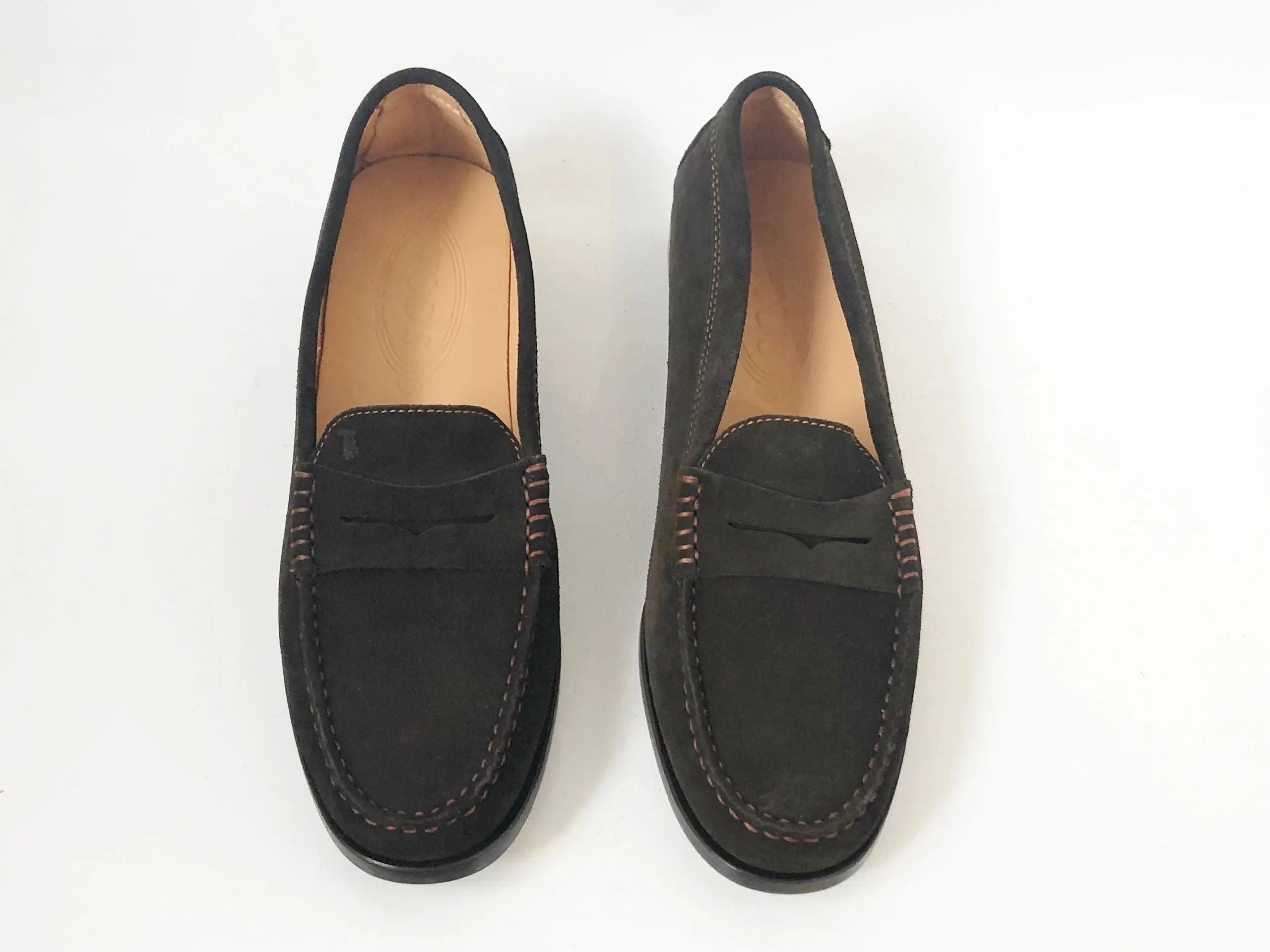 NEW Tod's Brown Suede Loafer Size 9