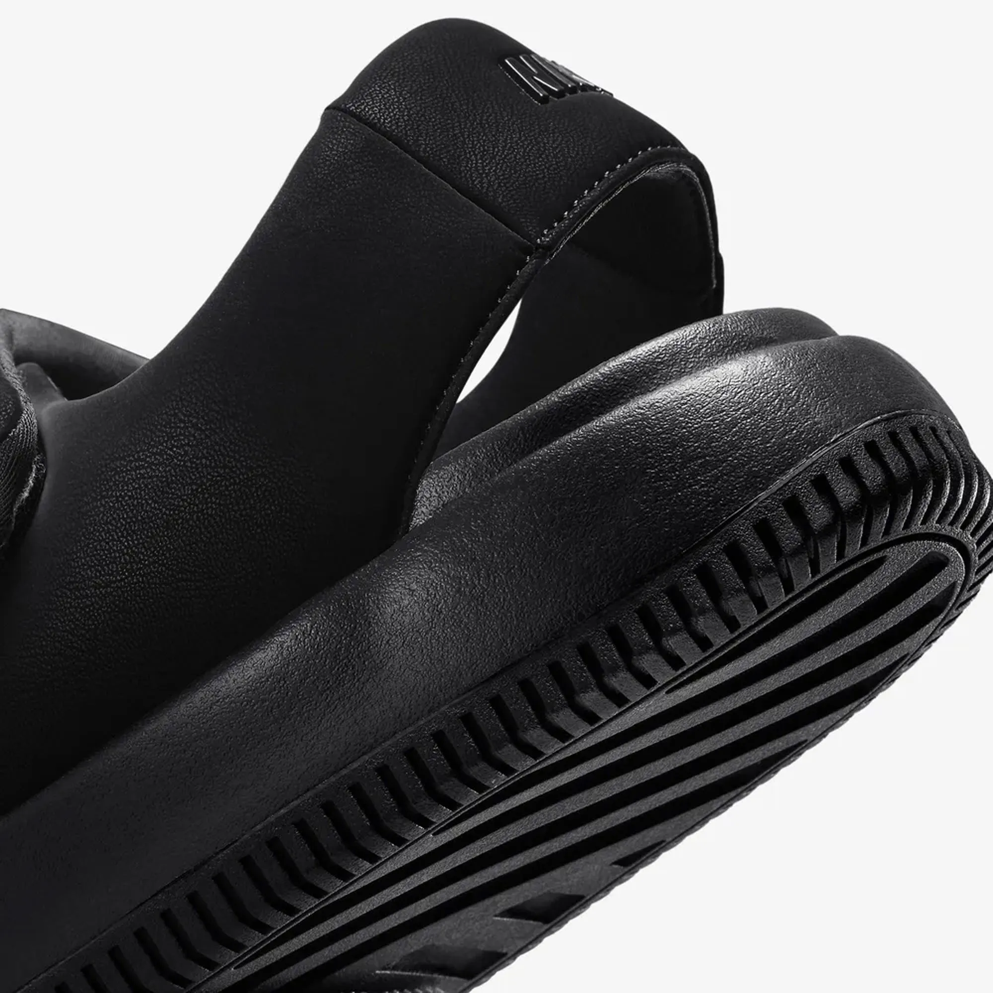 Nike | CALM SANDALS  { BLACK/BLACK-BLACK