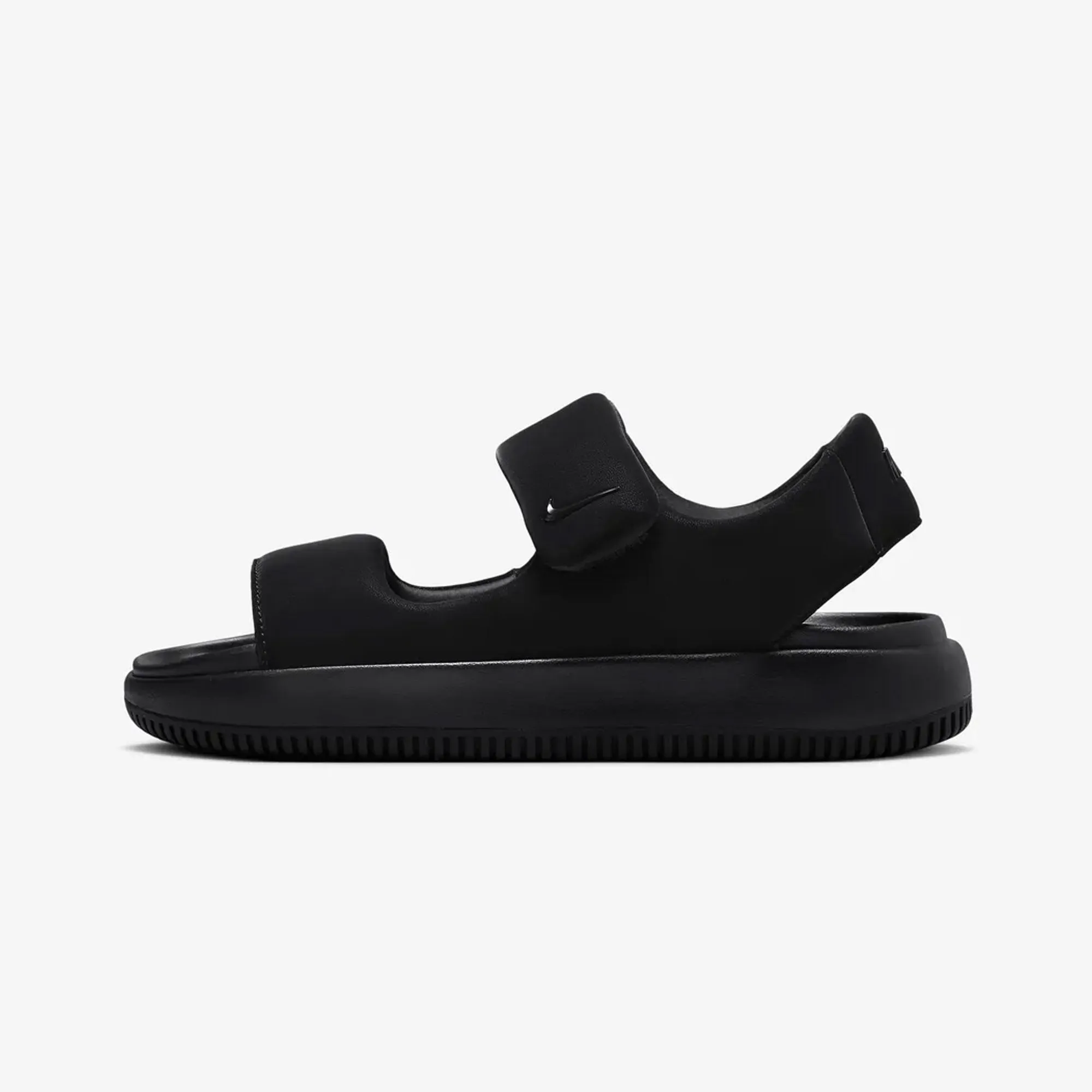 Nike | CALM SANDALS  { BLACK/BLACK-BLACK
