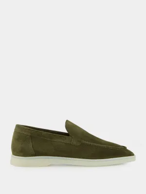 Olive Yacht Loafers