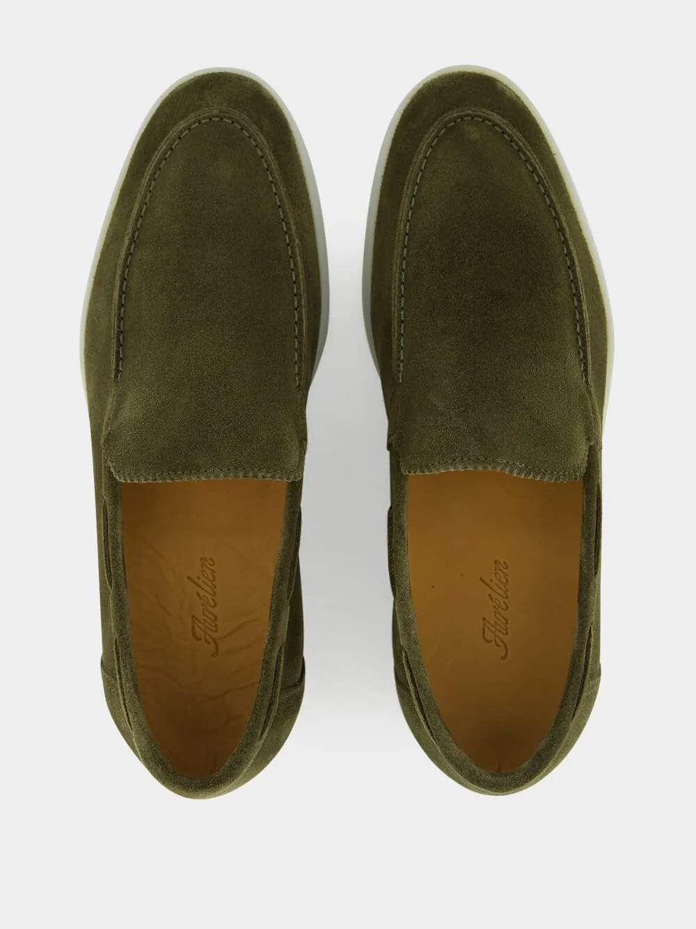 Olive Yacht Loafers