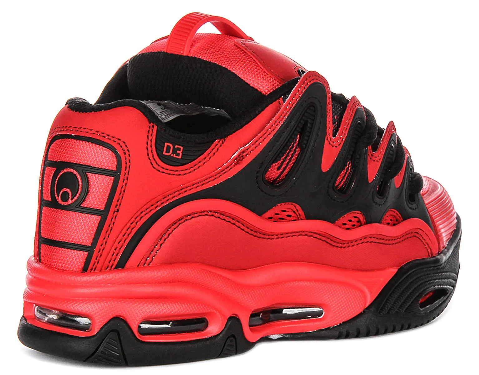 Osiris D3 2001 In Red Black For Men