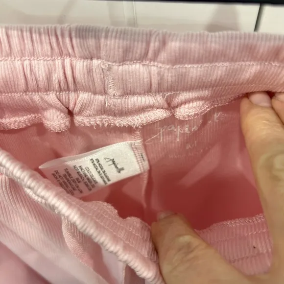 Papinelle NWOT Luxe Rib sof touch Tee &amp; Boxer PJ set