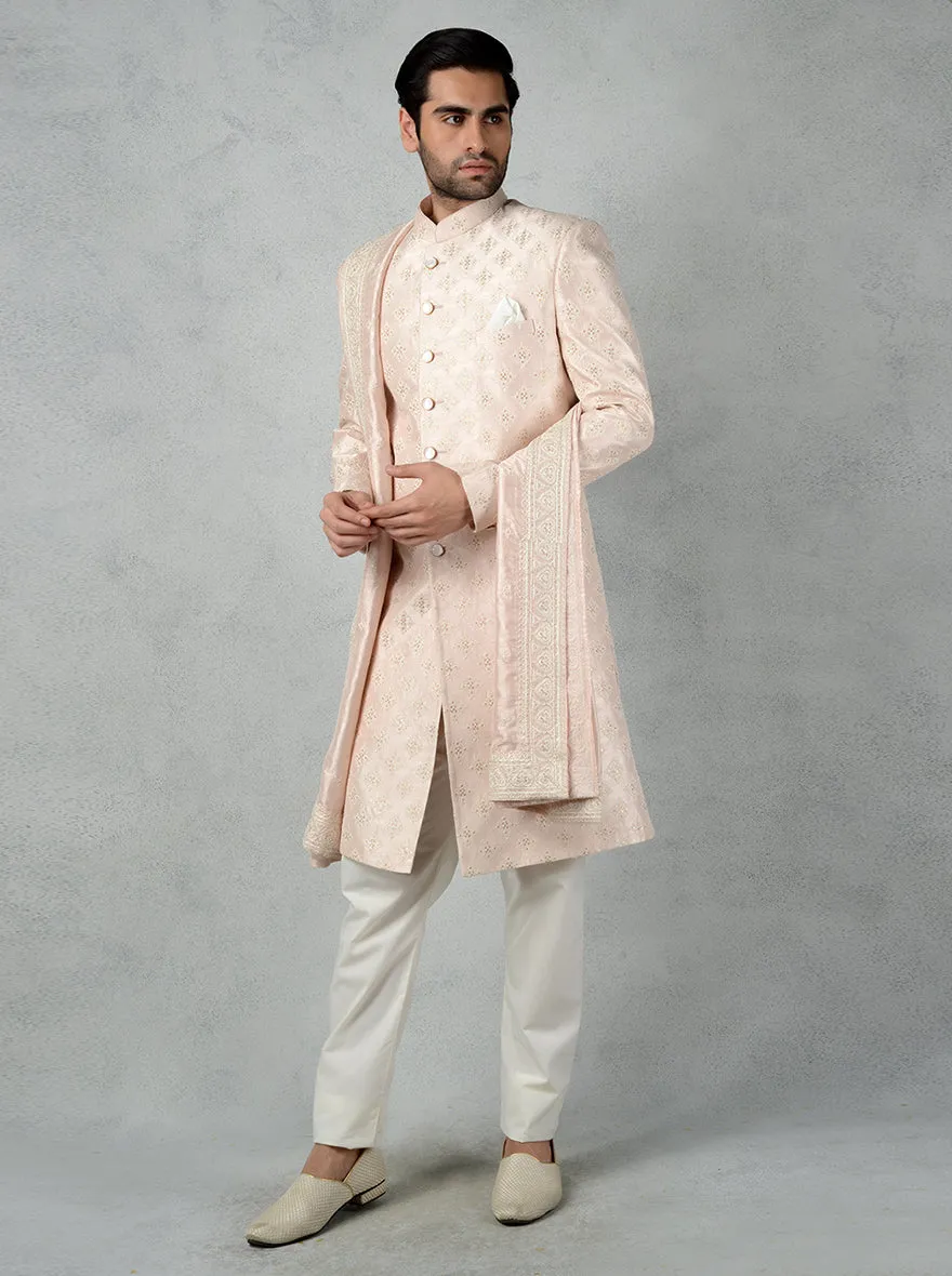 Peach Indowestern | Azania
