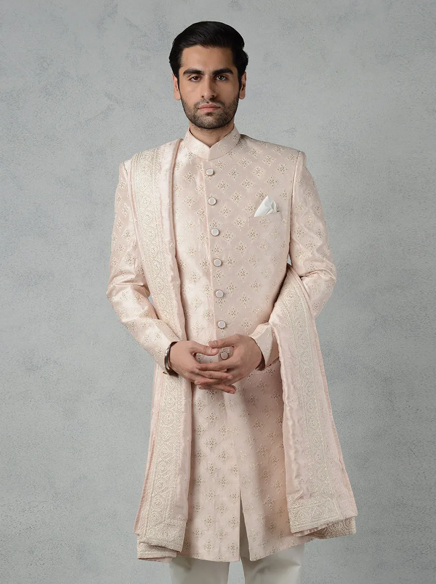 Peach Indowestern | Azania
