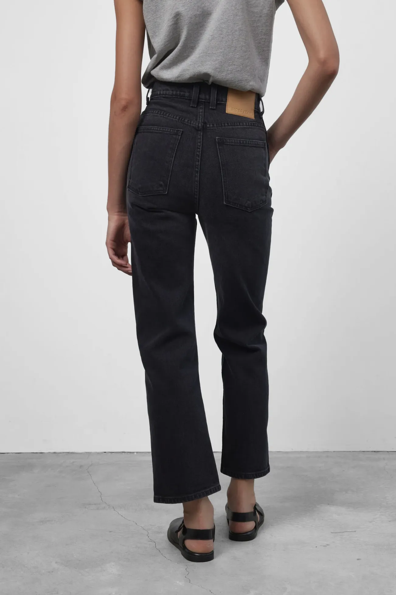 Plein Relaxed Straight Jean in Stil Black