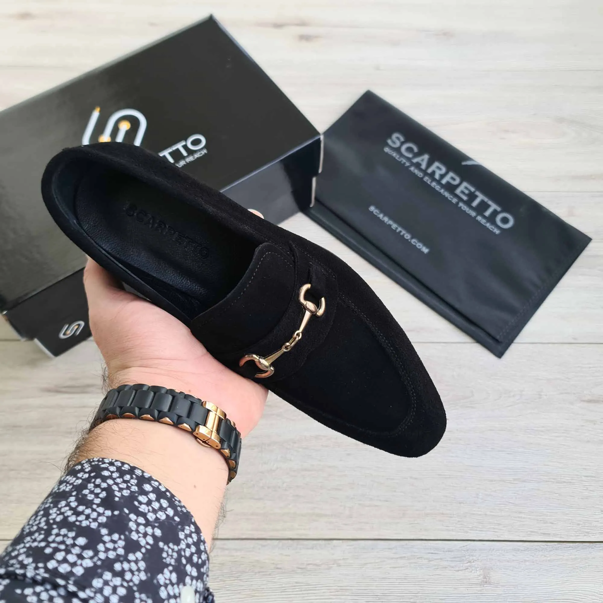 Premium Suede Leather Handcrafted Men's Loafers