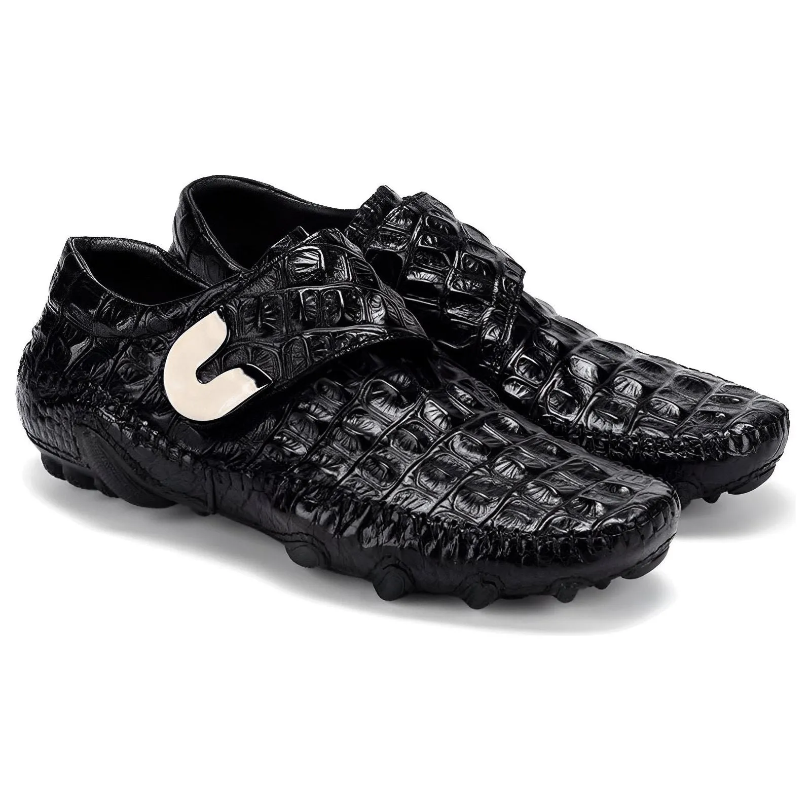 Quenby Faux Leather Loafers