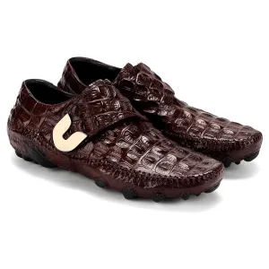 Quenby Faux Leather Loafers
