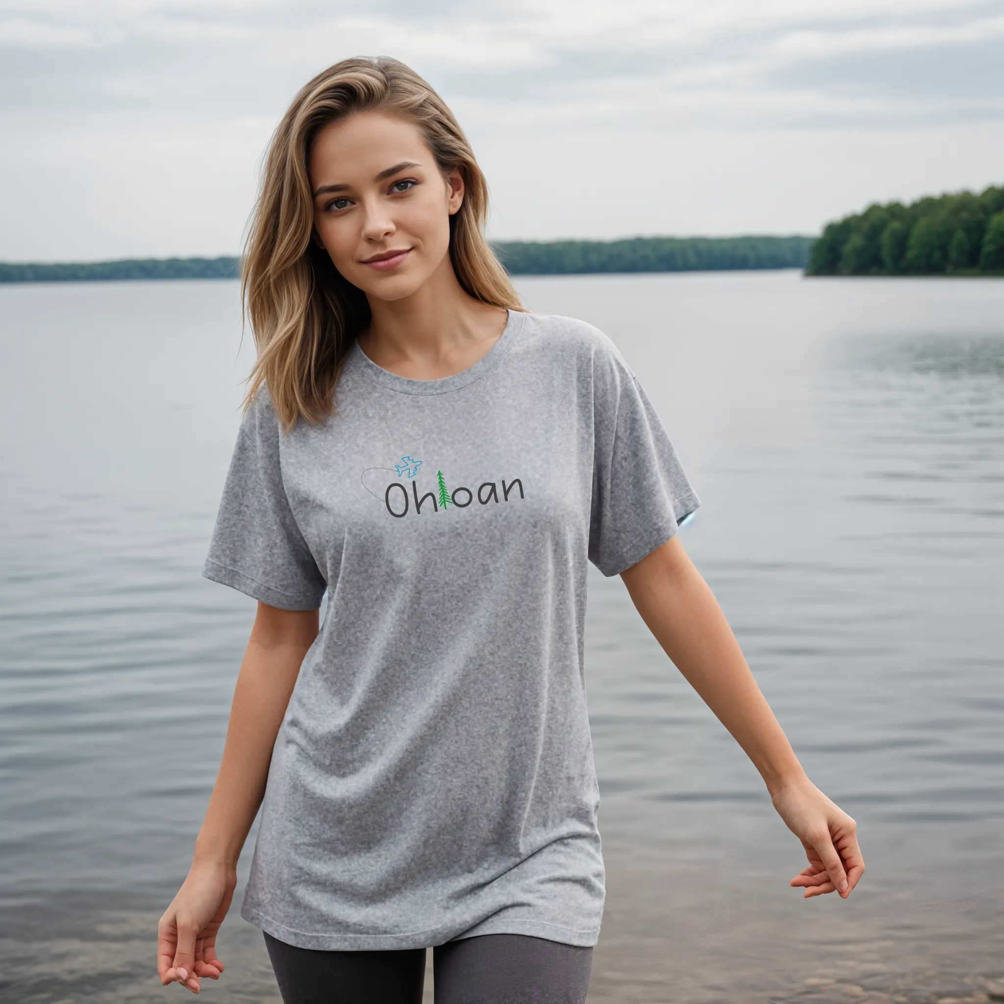 "Ohioan" Relaxed Fit Crew Unisex T-Shirt
