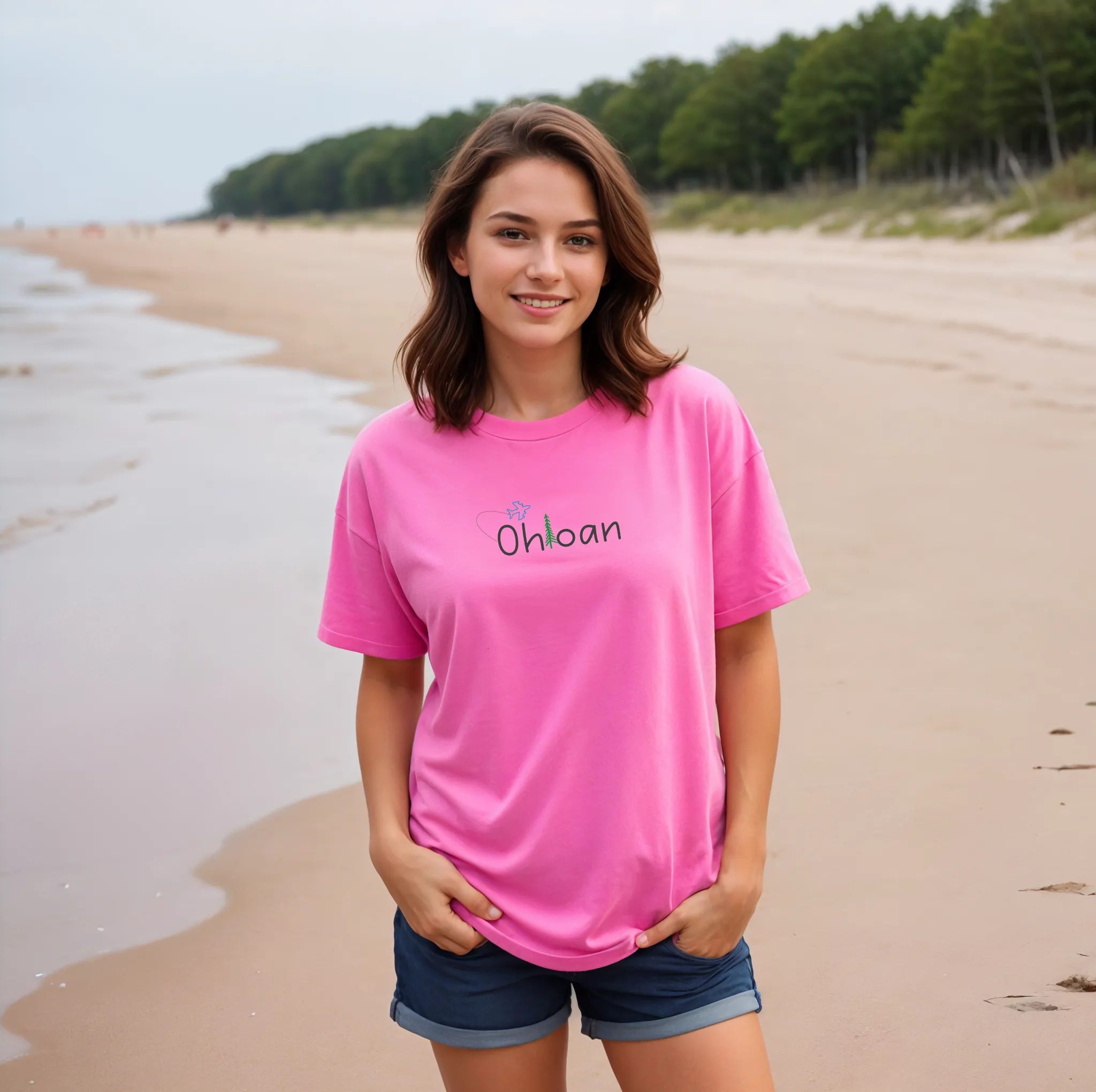 "Ohioan" Relaxed Fit Crew Unisex T-Shirt