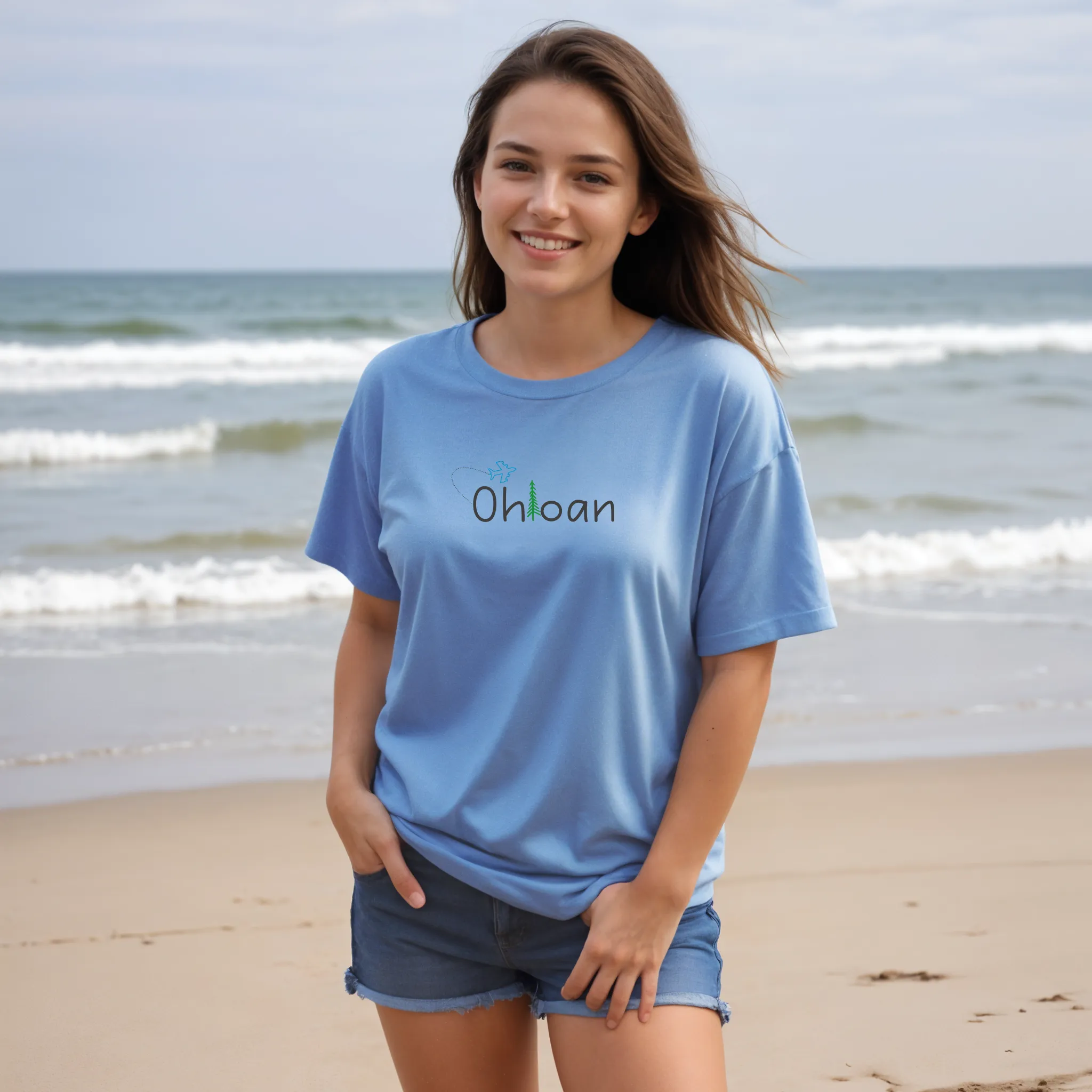 "Ohioan" Relaxed Fit Crew Unisex T-Shirt