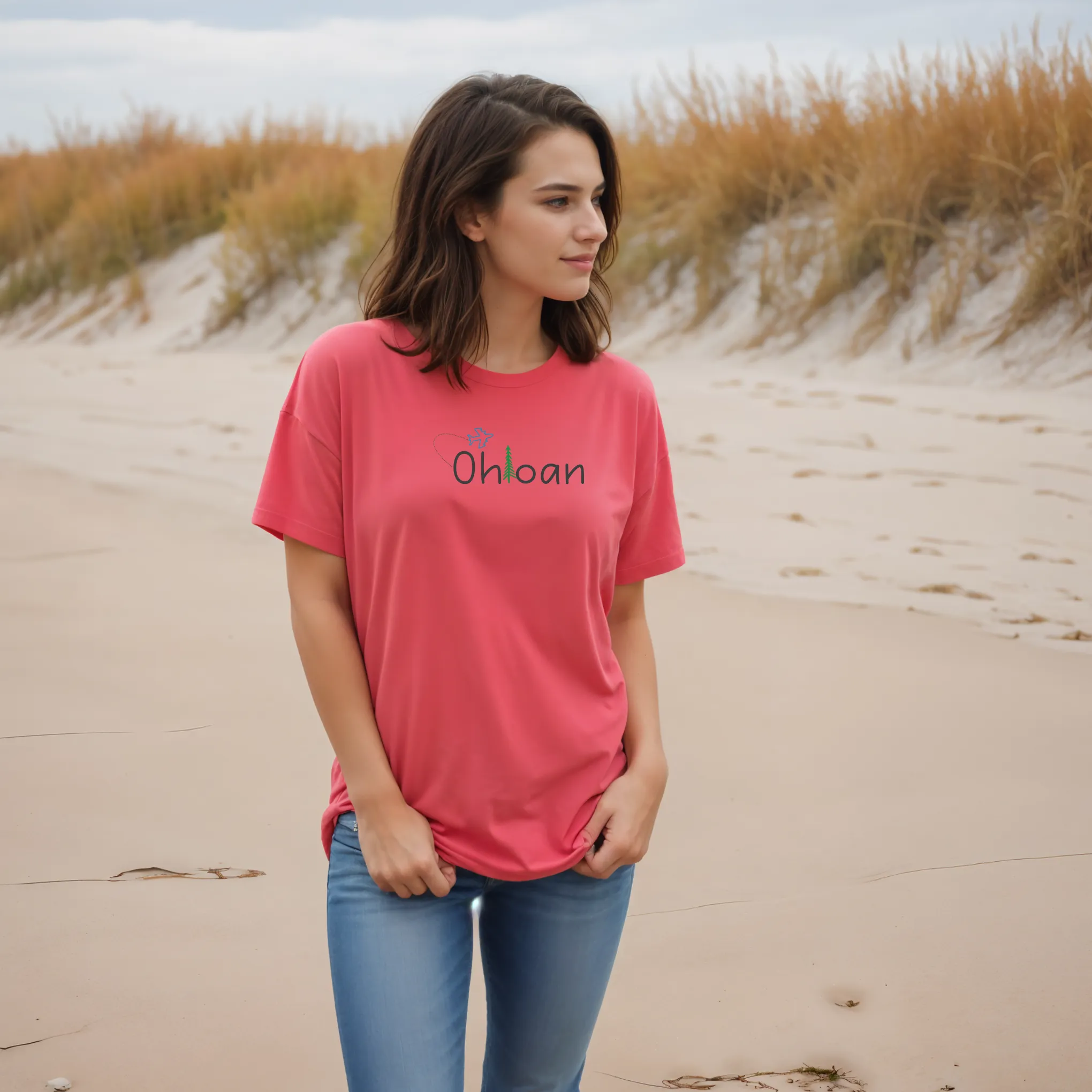 "Ohioan" Relaxed Fit Crew Unisex T-Shirt