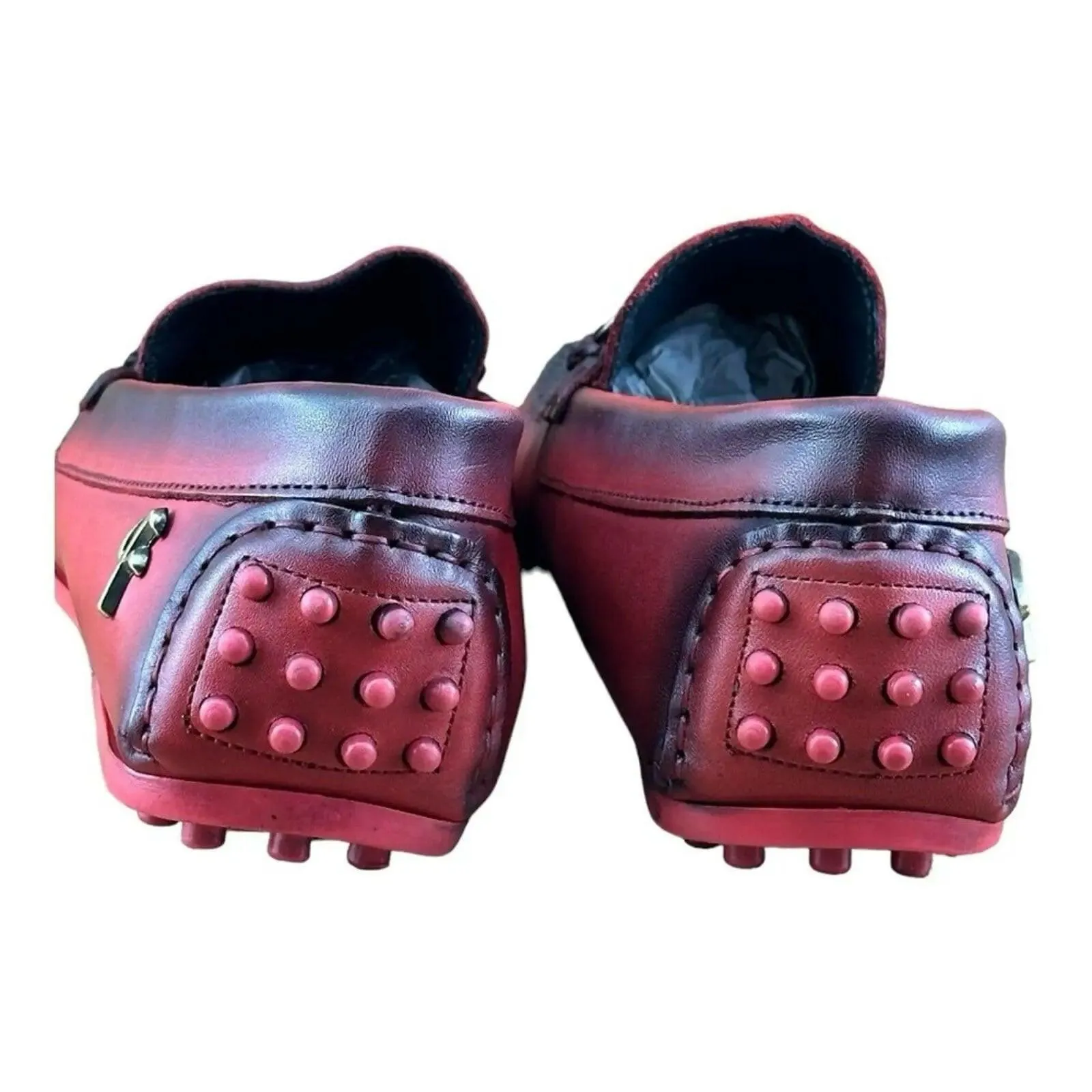 Re Ferdinando Castelo Red Men Driver Loafer