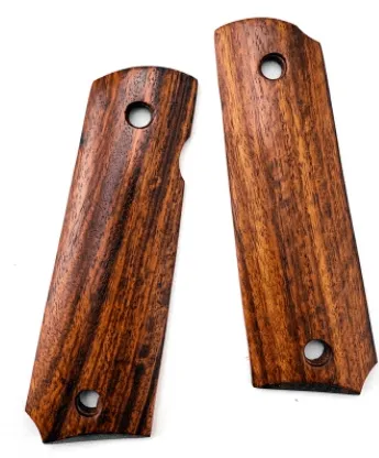 Real Wood Pistol Grip Set for GE 1911 GBB Gel Blasters