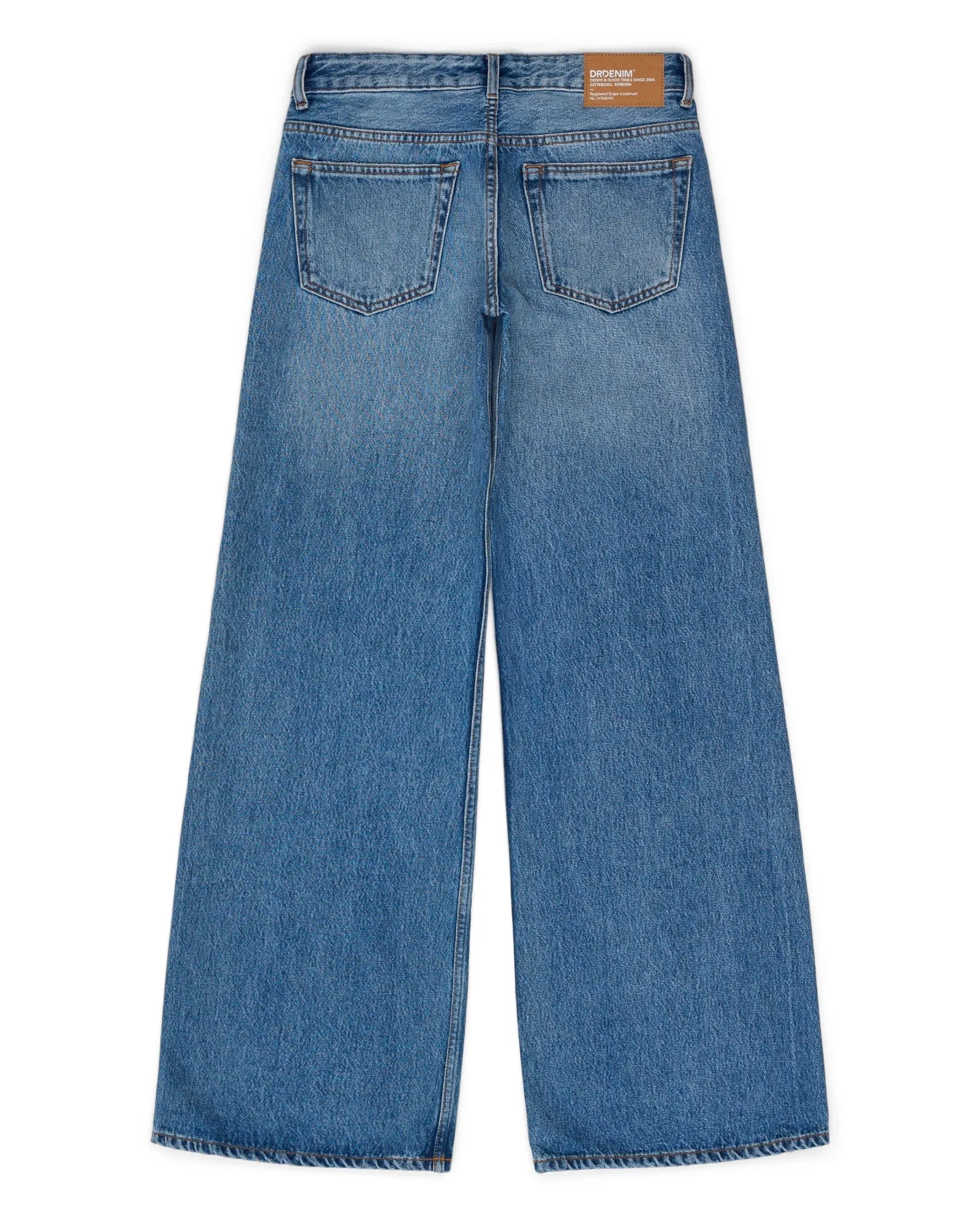 Rhue Wide Jeans - Stream Sky Fade