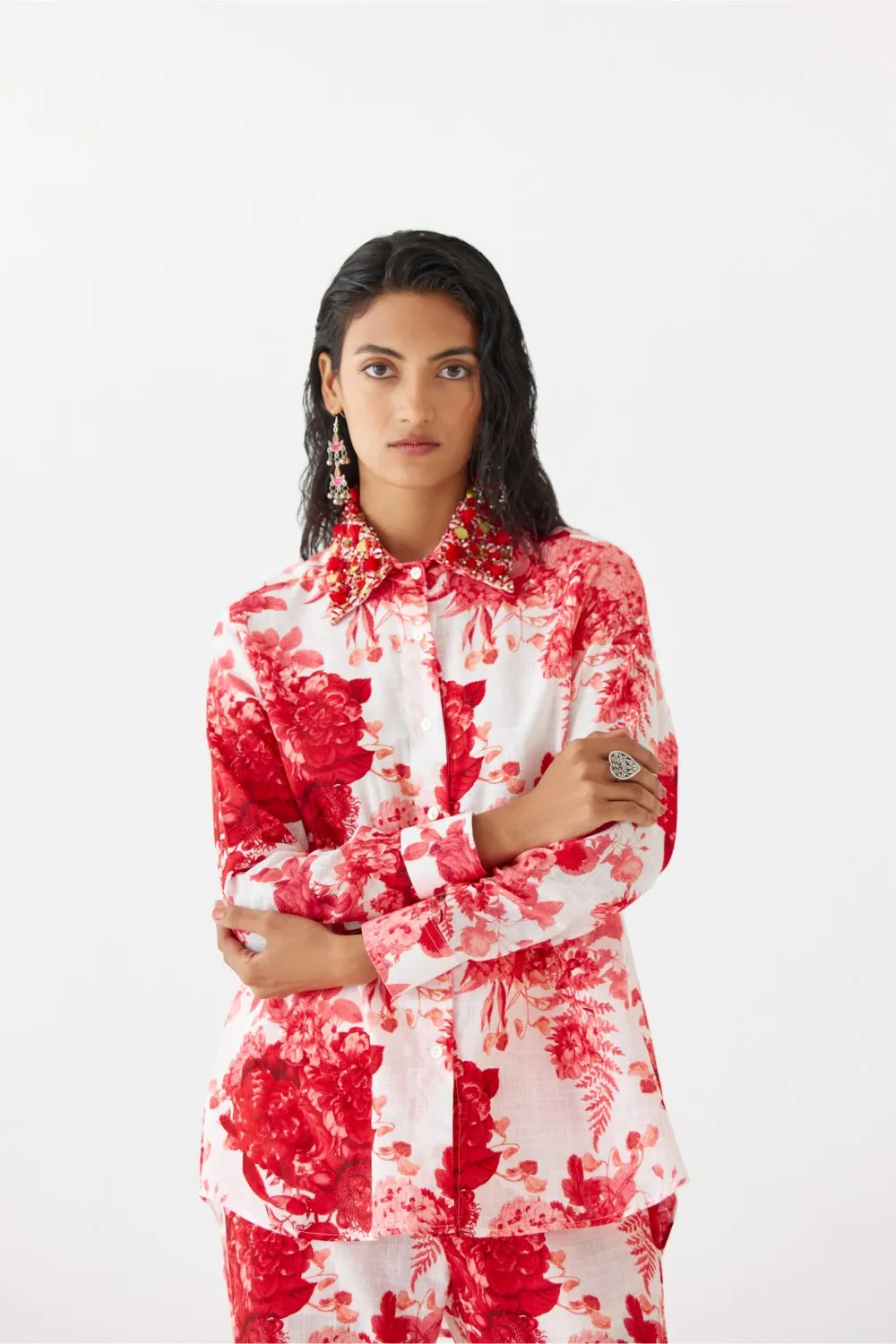 RUBY CHINTZ SHIRT & PANTS