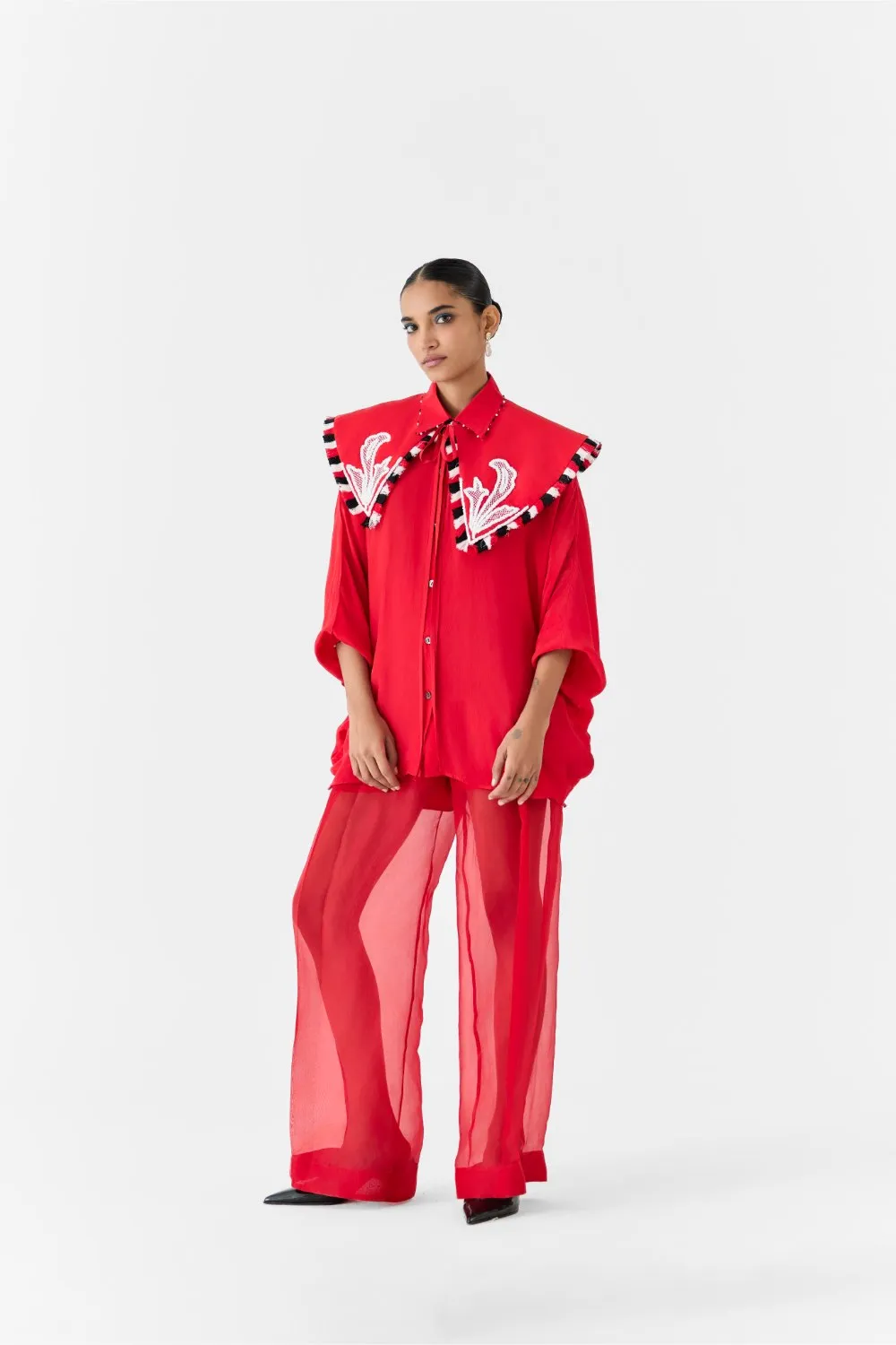 RUBY ORGANZA TROUSERS