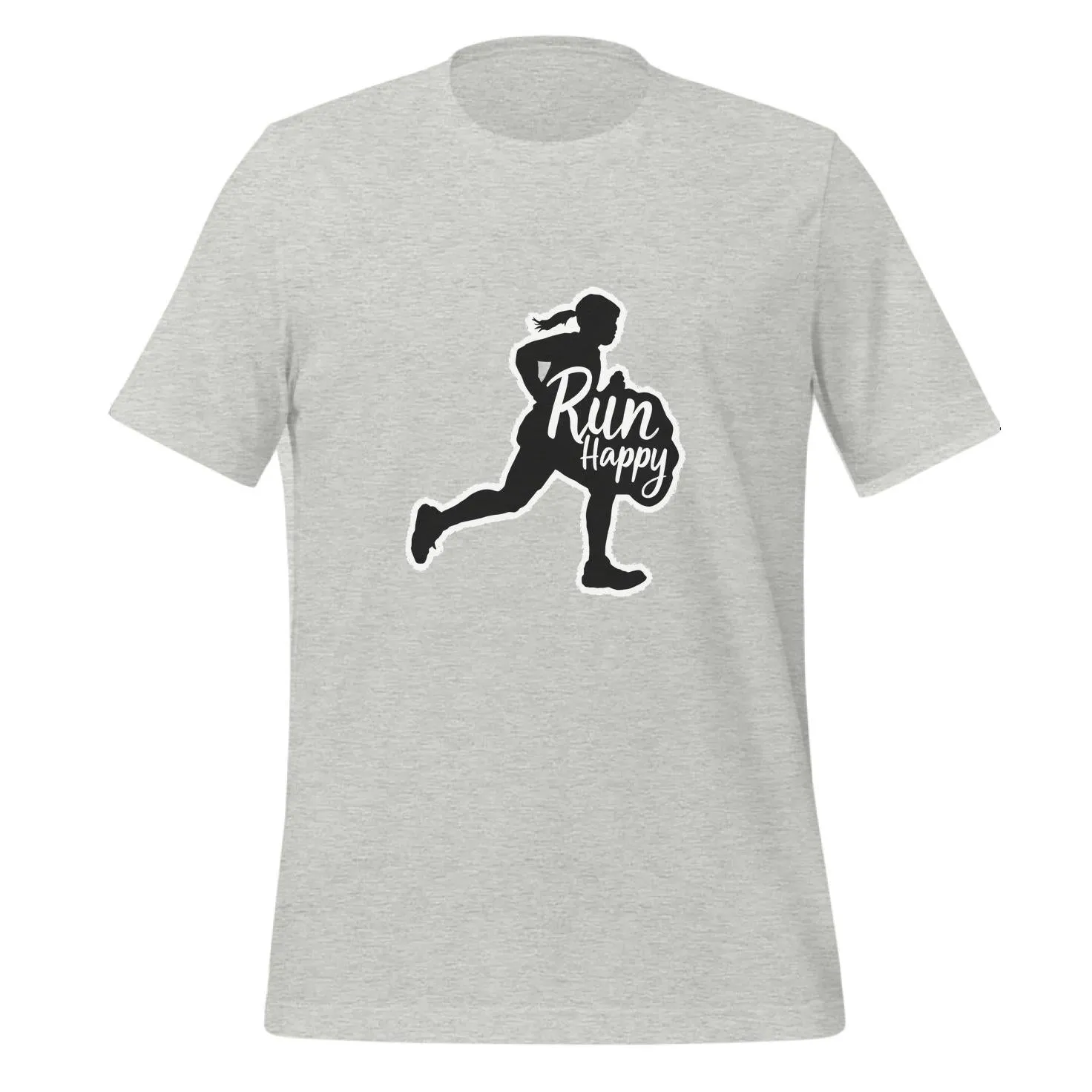 Run Happy Silhouette | Classic T-Shirt (Unisex)