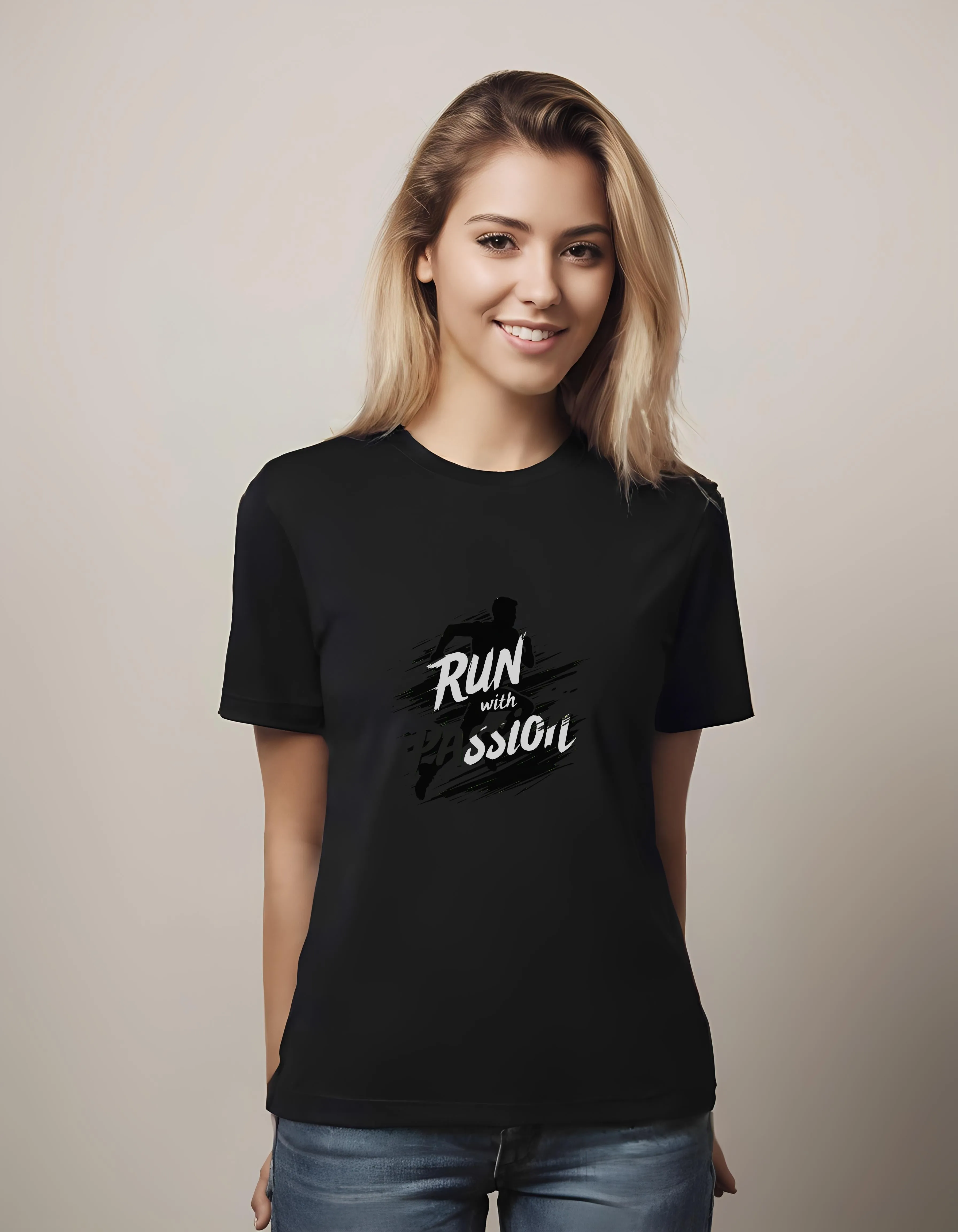 Run with Passion Running Design | Classic T-Shirt (Unisex)