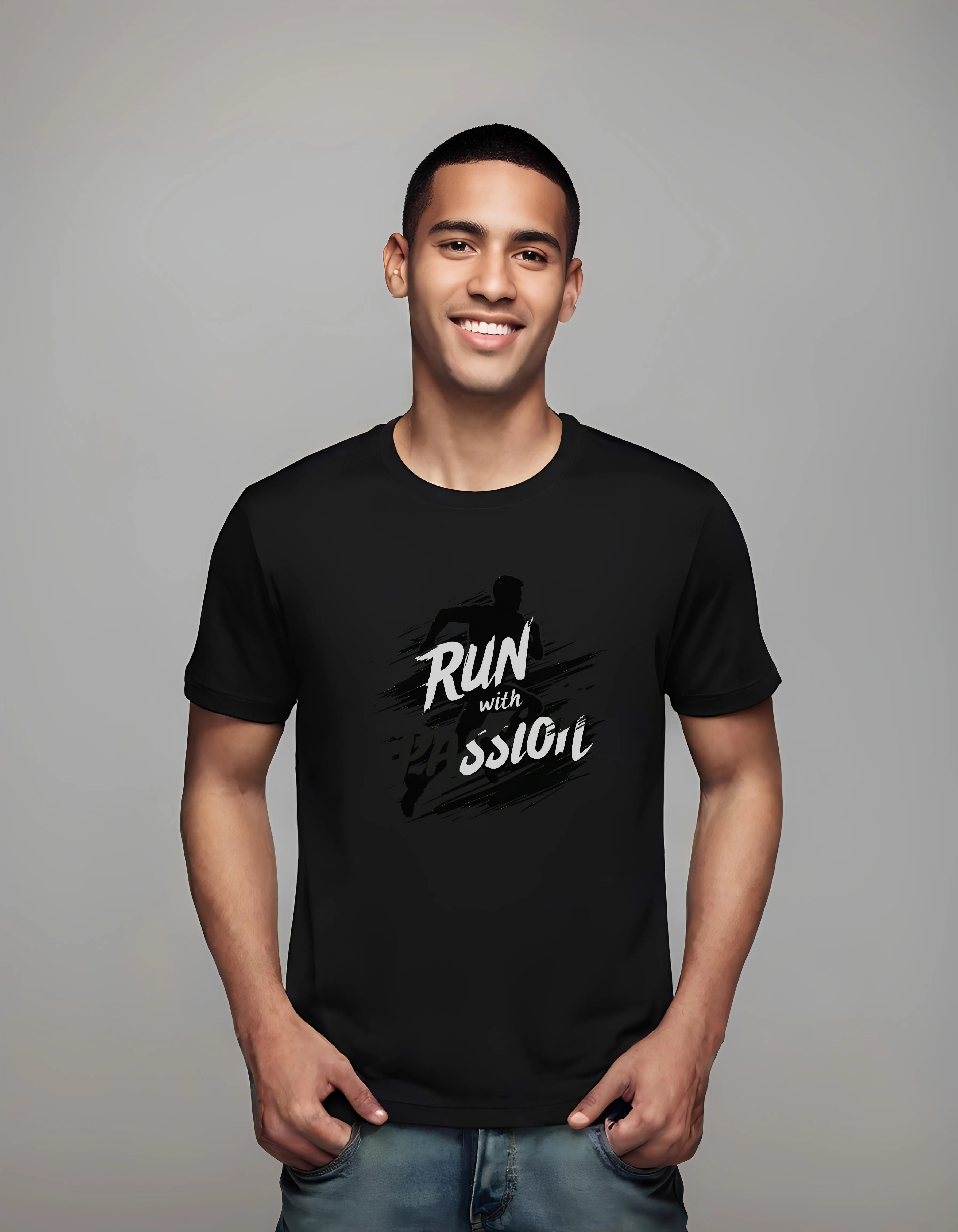 Run with Passion Running Design | Classic T-Shirt (Unisex)