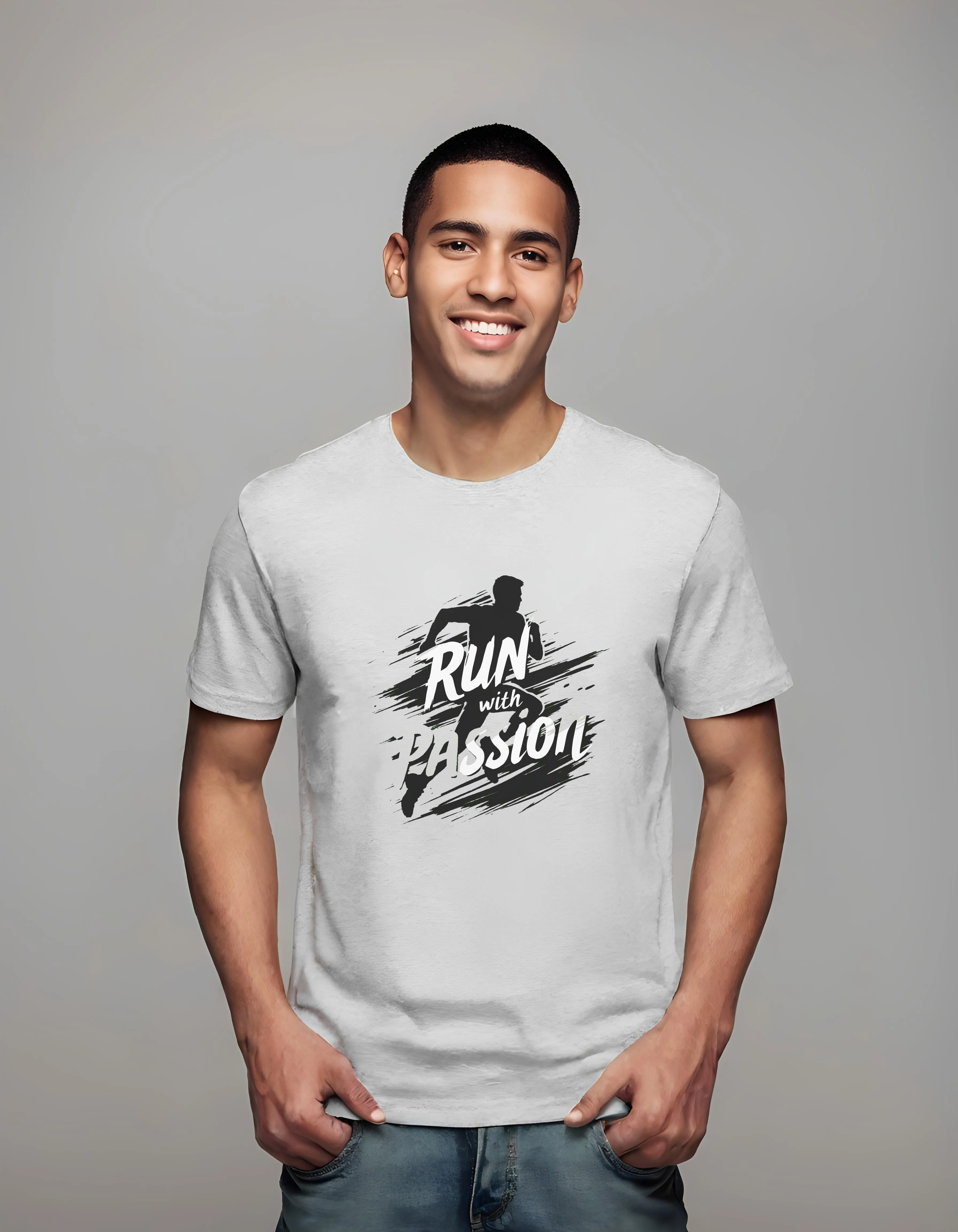Run with Passion Running Design | Classic T-Shirt (Unisex)